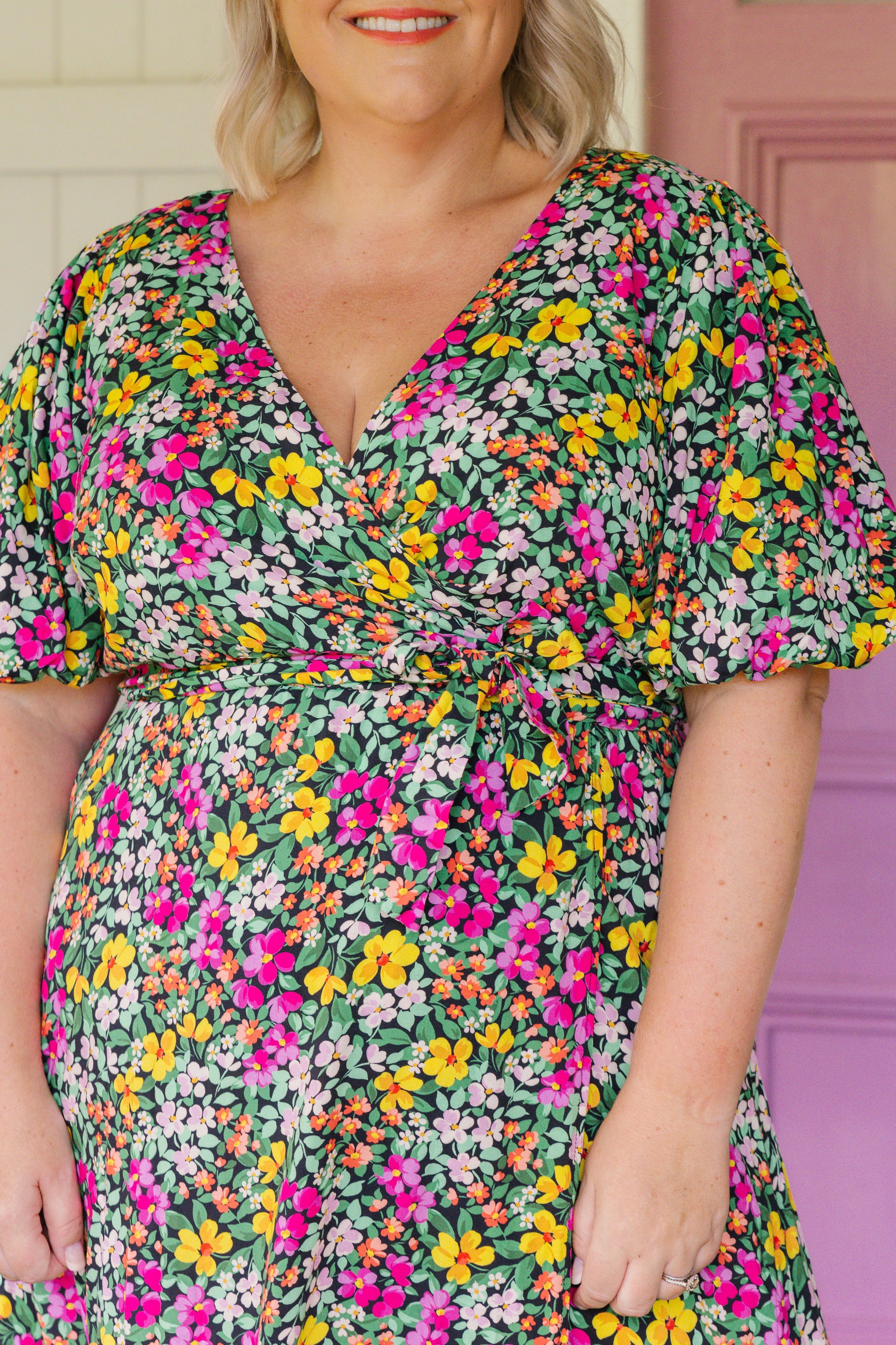 Hallie Maxi Dress in Garden Stroll Proud Poppy Clothing