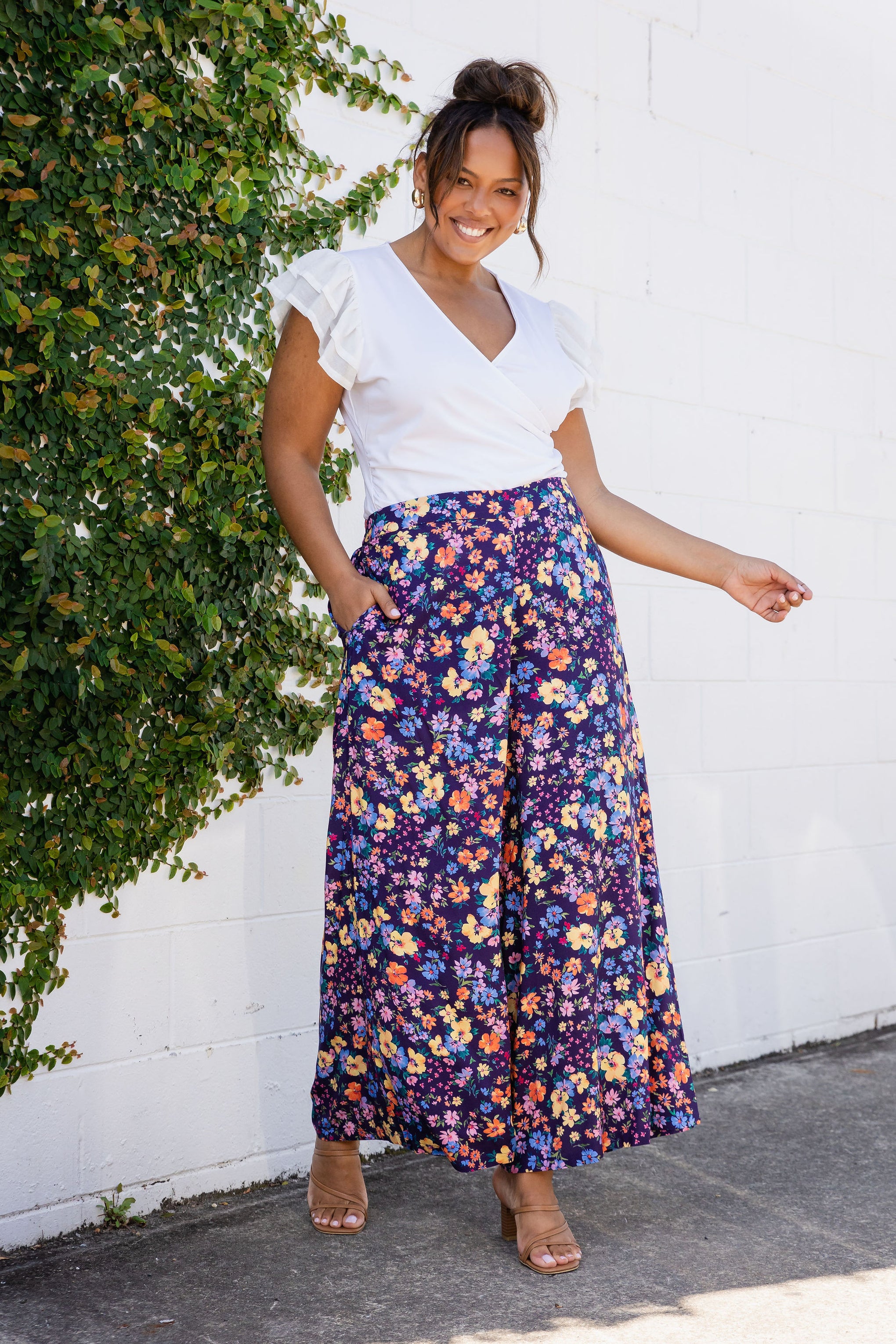 Larsa Pants in Posie