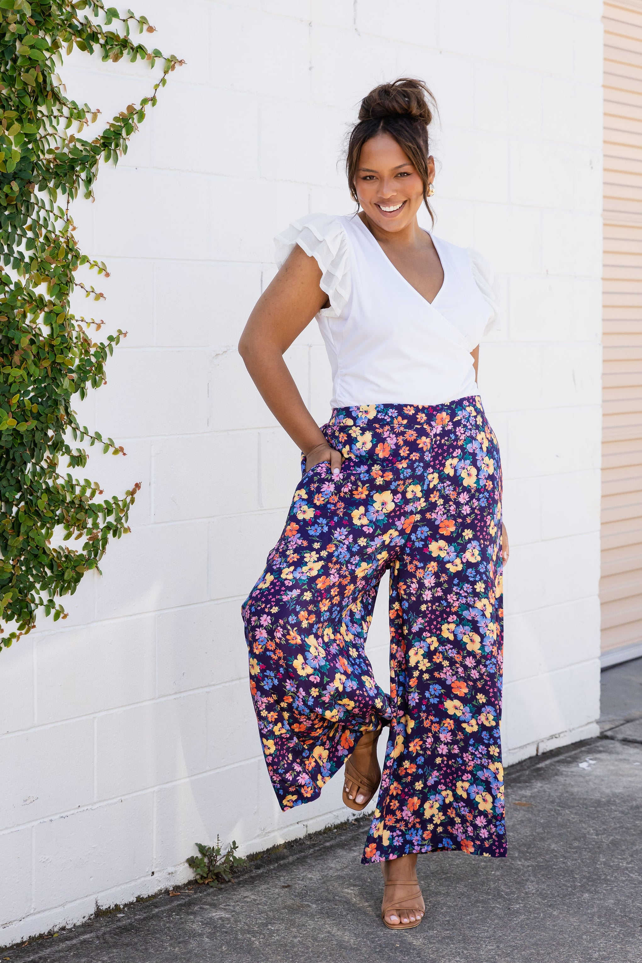 Larsa Pants in Posie