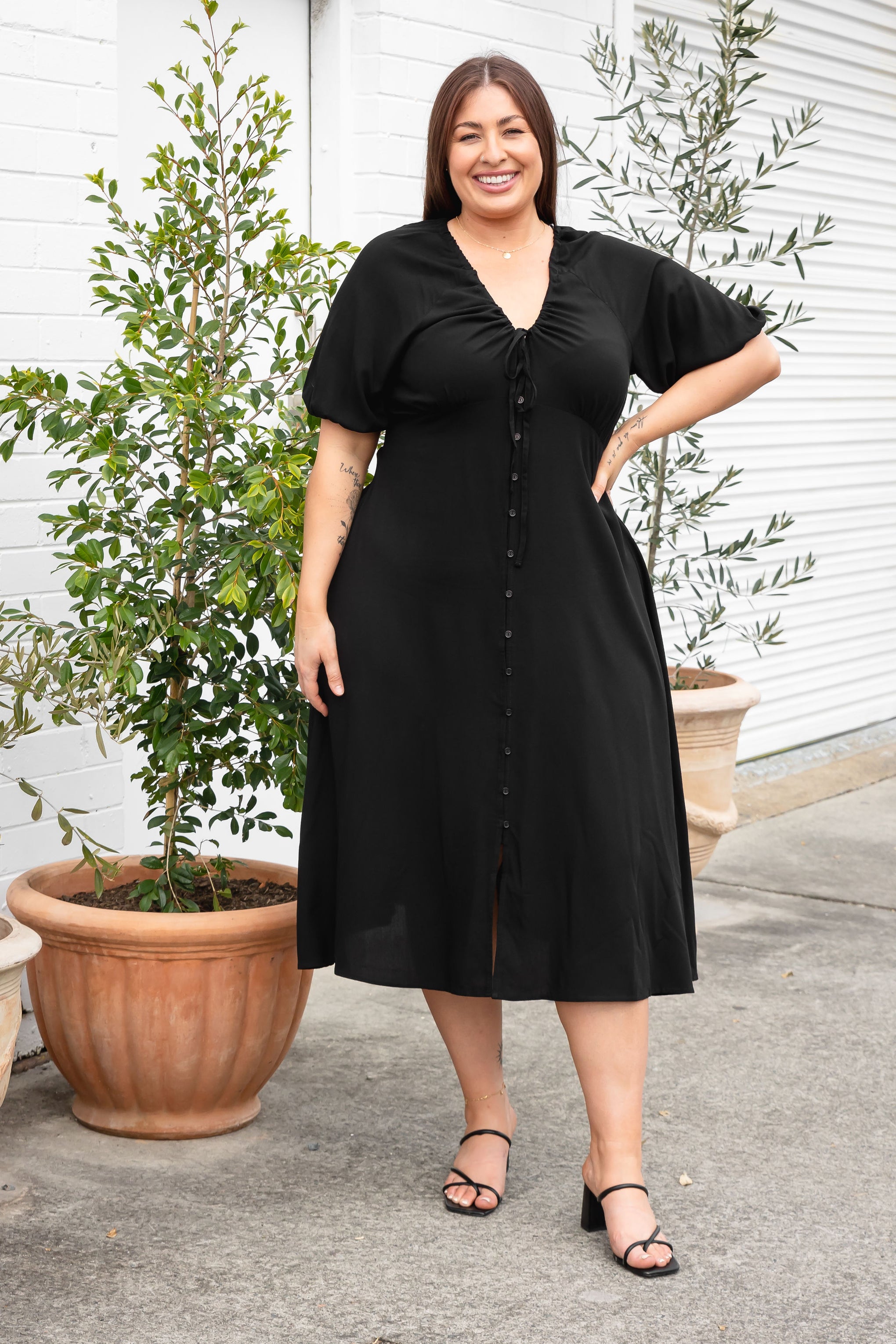 Willow Dress in Black