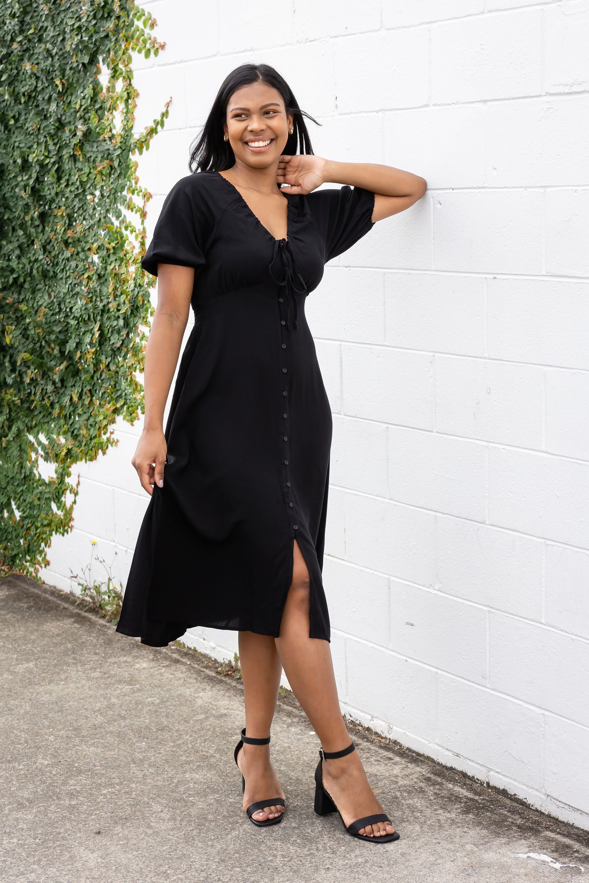 Willow Dress in Black