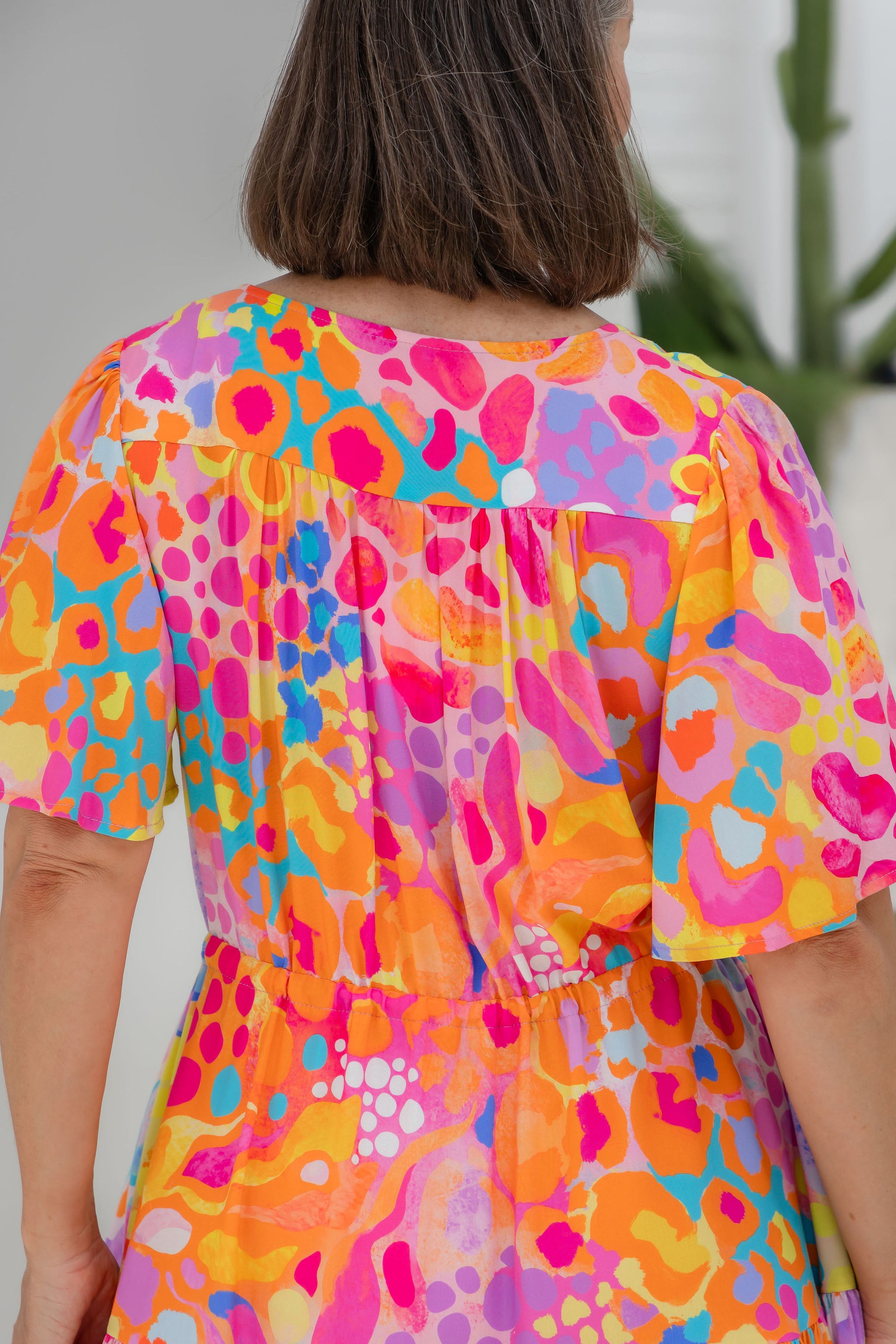 Charlie Dress in Tequila Sunrise by Kasey Rainbow