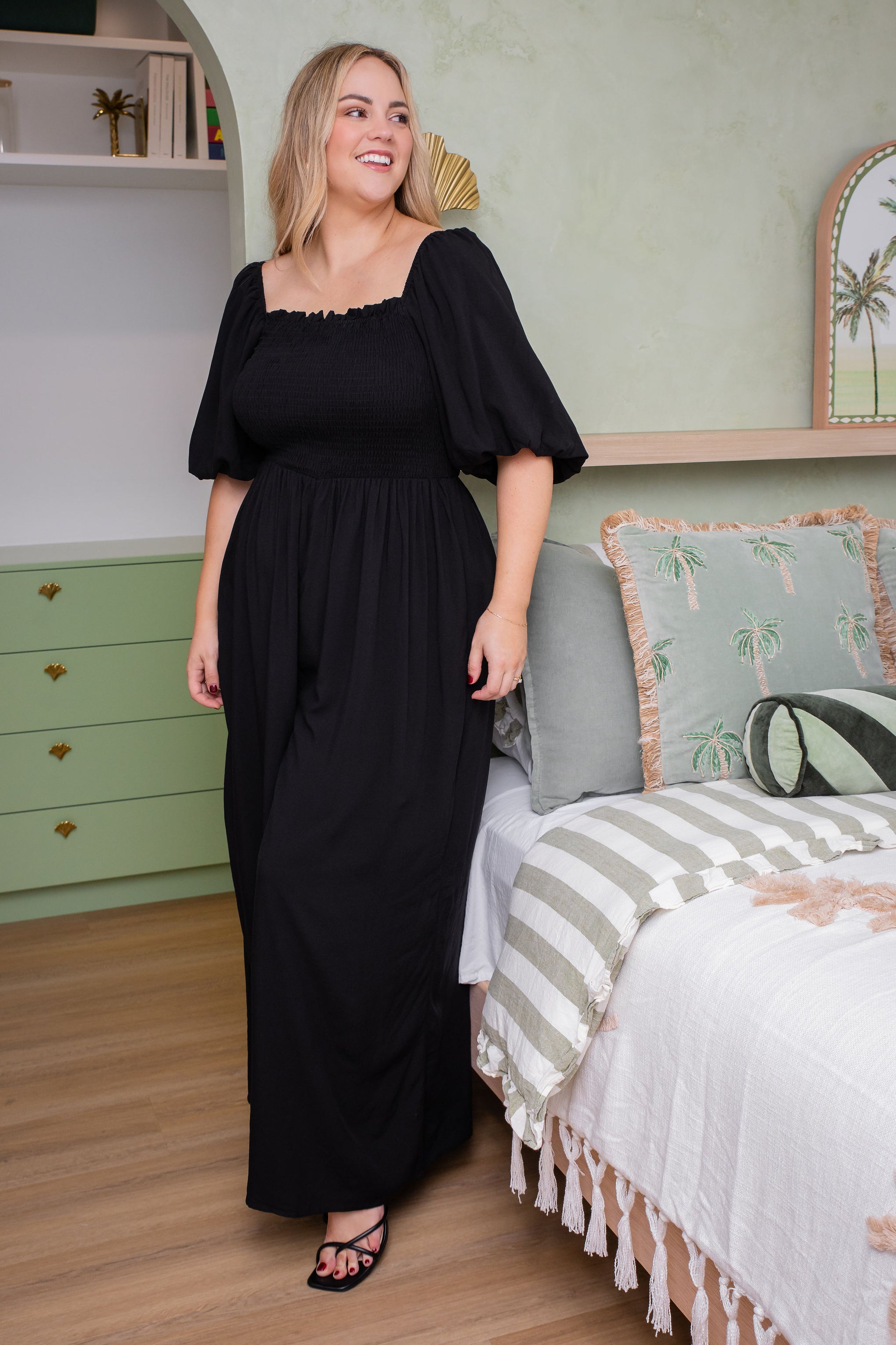 Emily Jumpsuit in Black