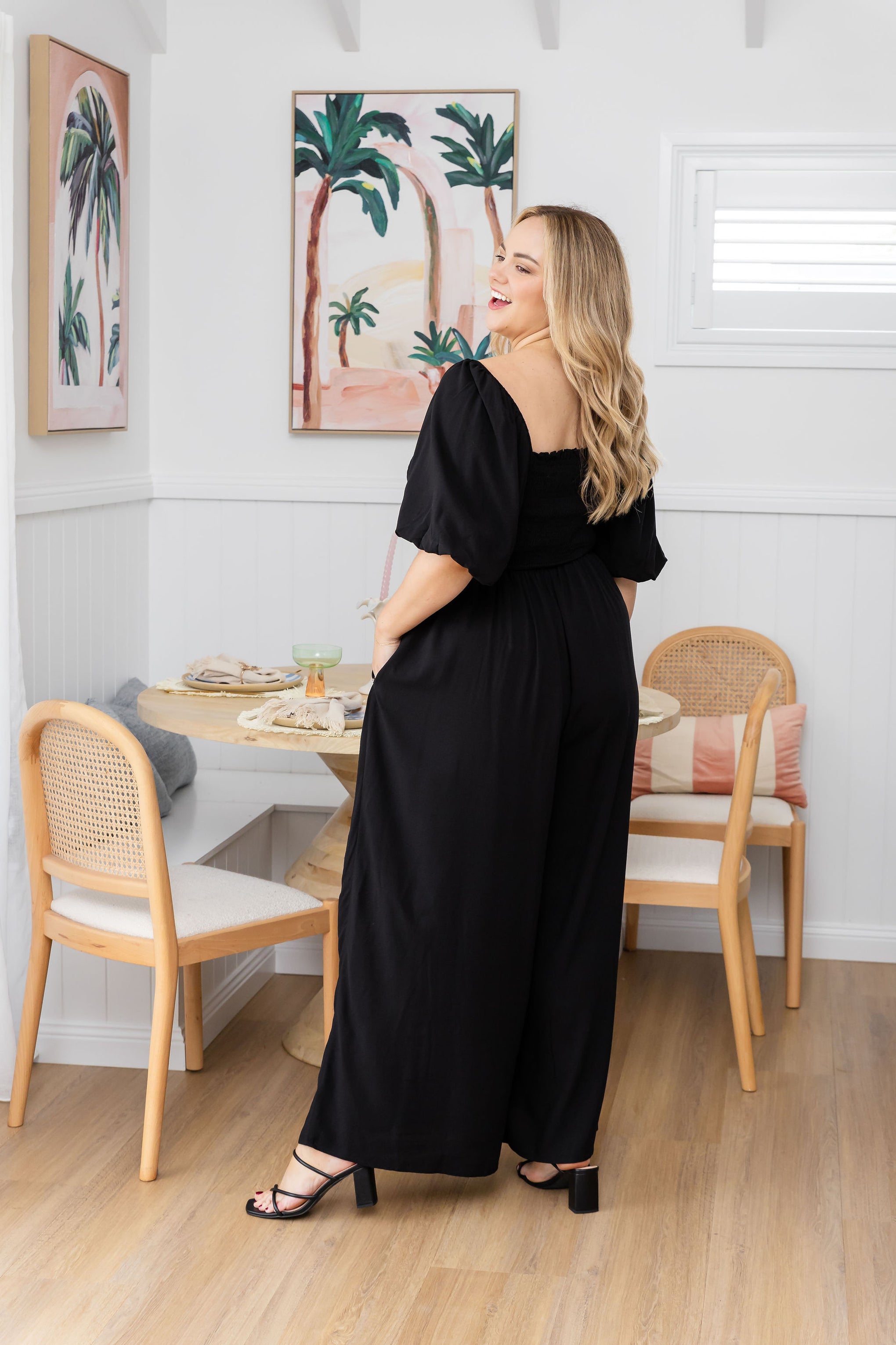 Emily Jumpsuit in Black