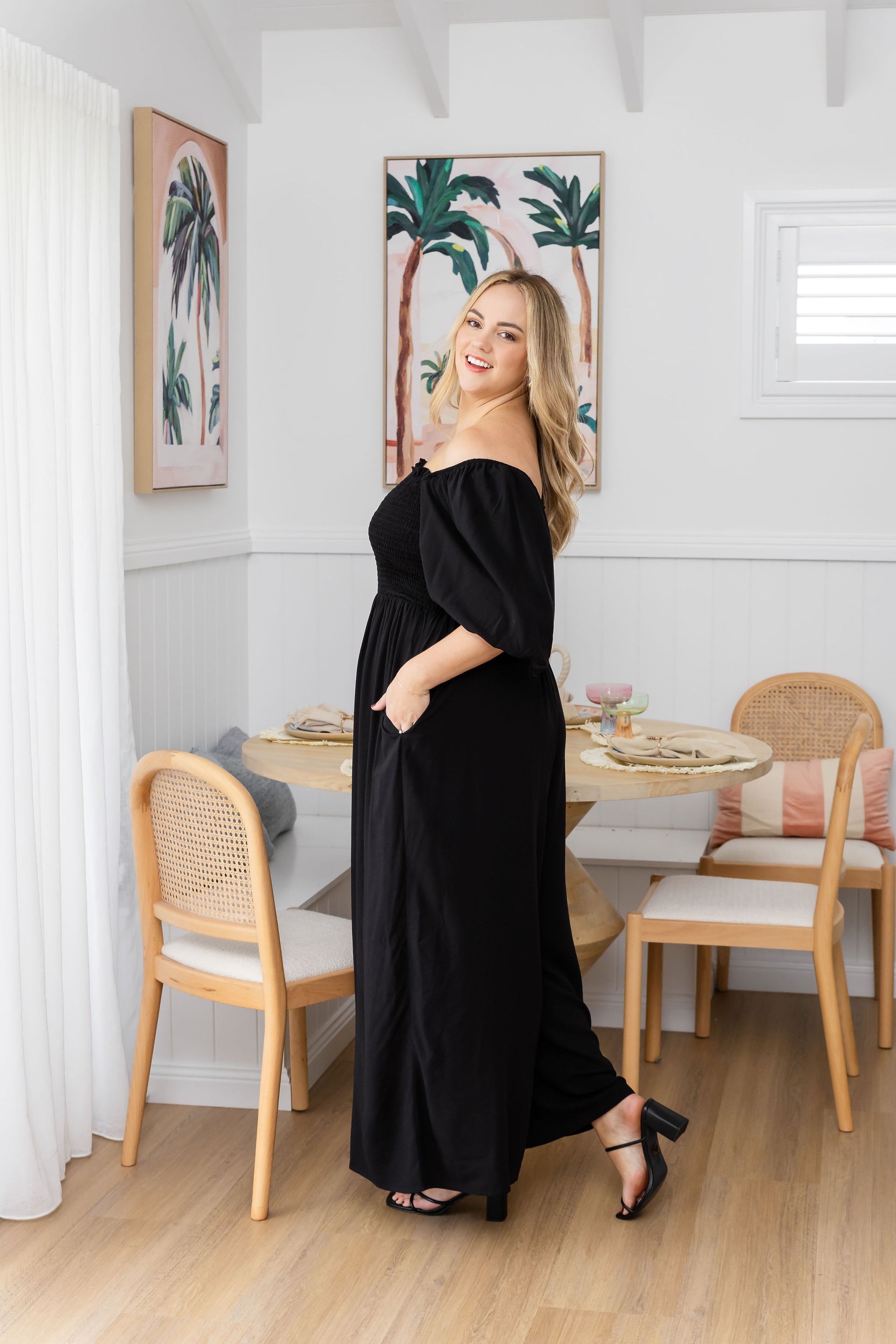 Emily Jumpsuit in Black