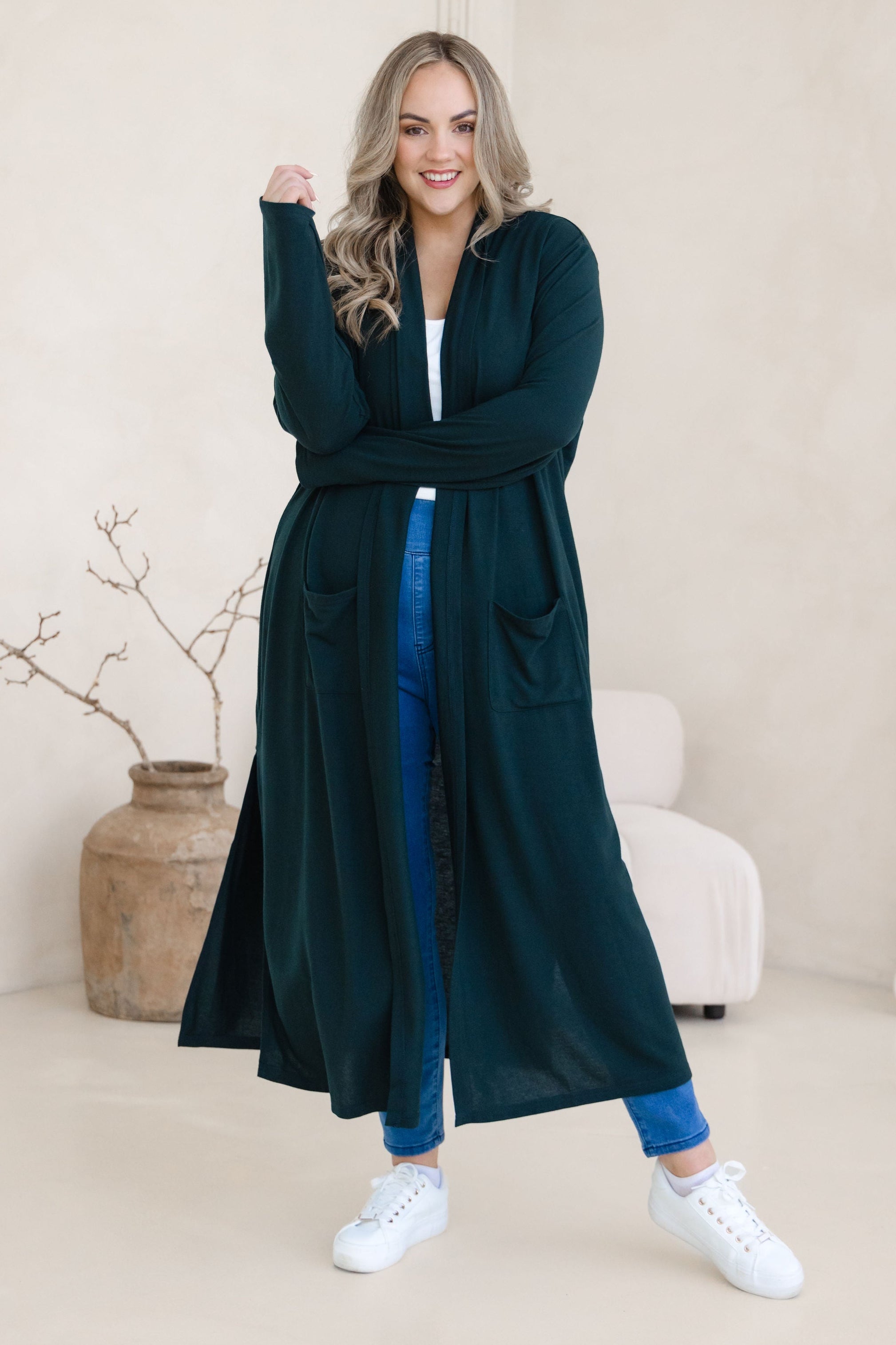 カーディガン Theory - New Dress Up Midi Cardi Jane Cardi Maxi Length – Proud Poppy Clothing