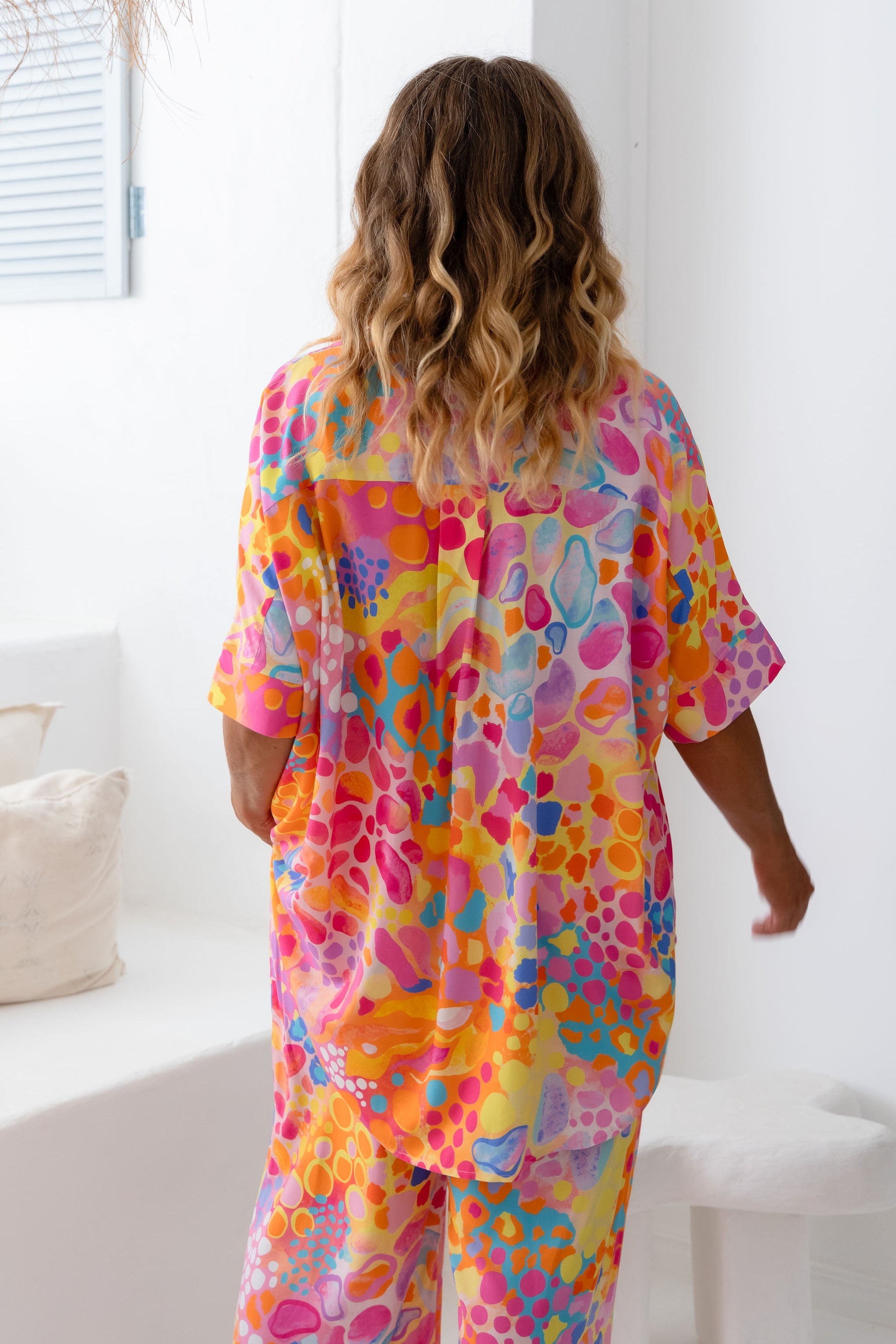 Tammin Shirt in Tequila Sunrise by Kasey Rainbow