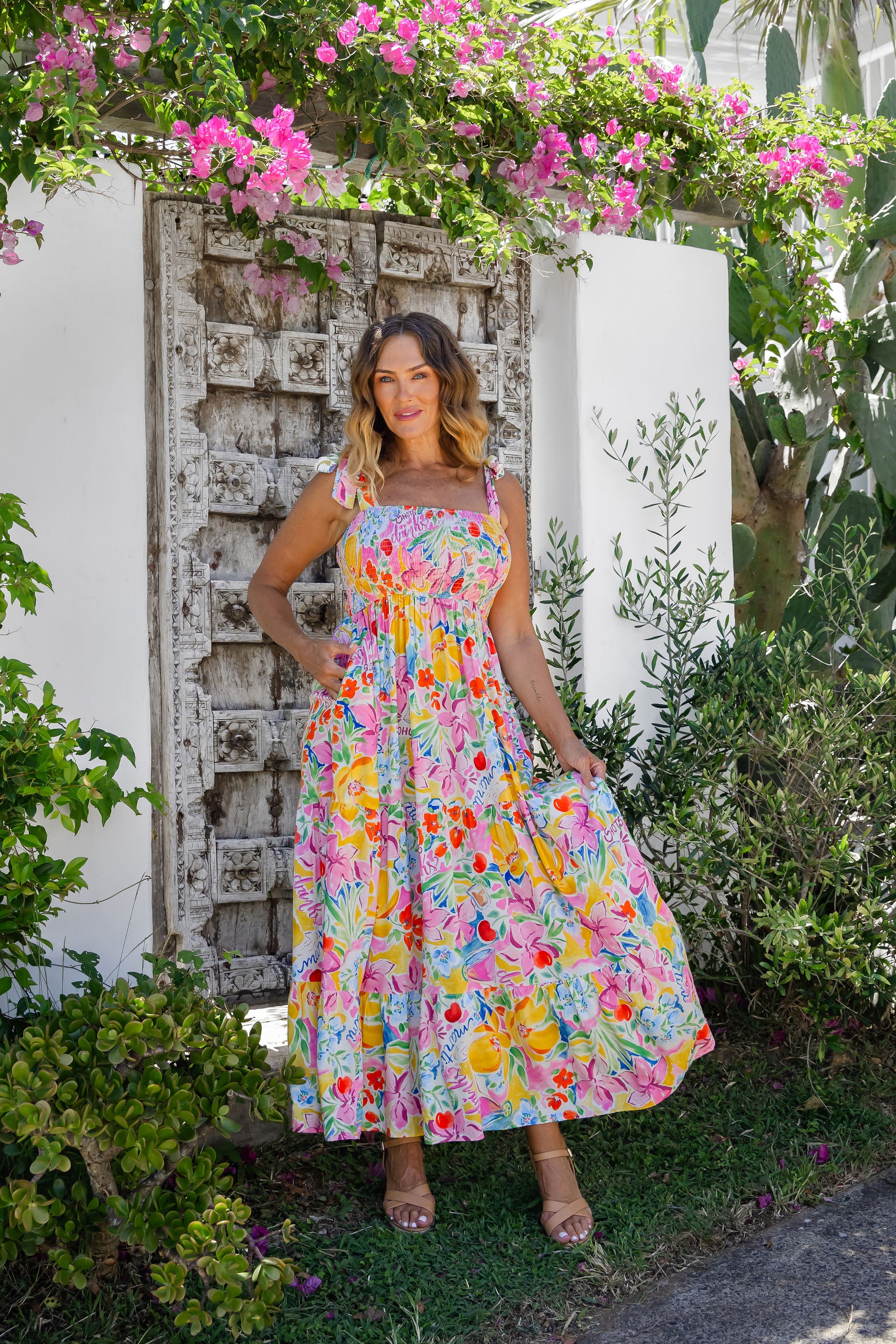 Tiana Maxi Dress in Vaycay Vibes