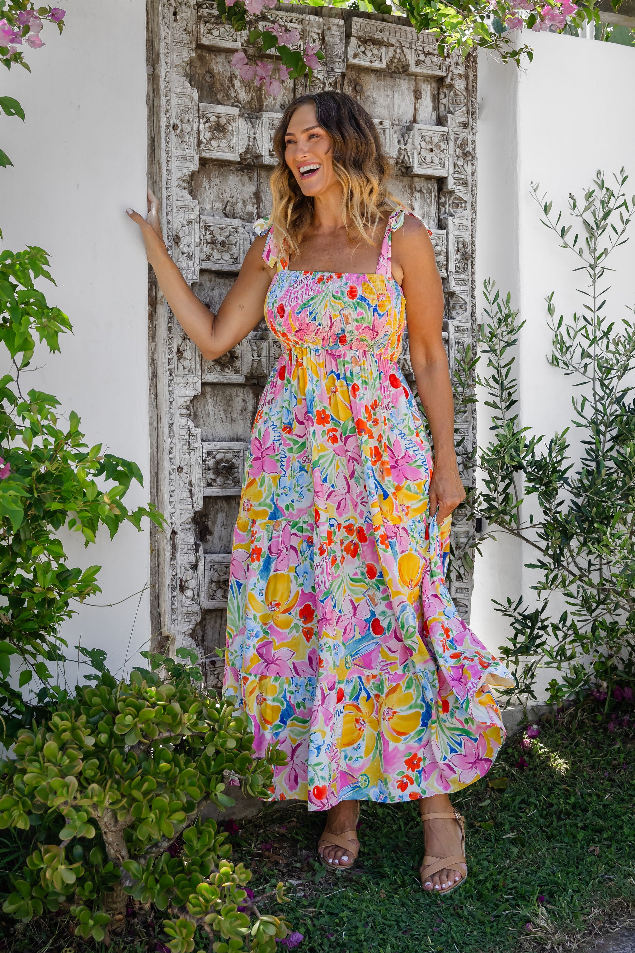 Tiana Maxi Dress in Vaycay Vibes