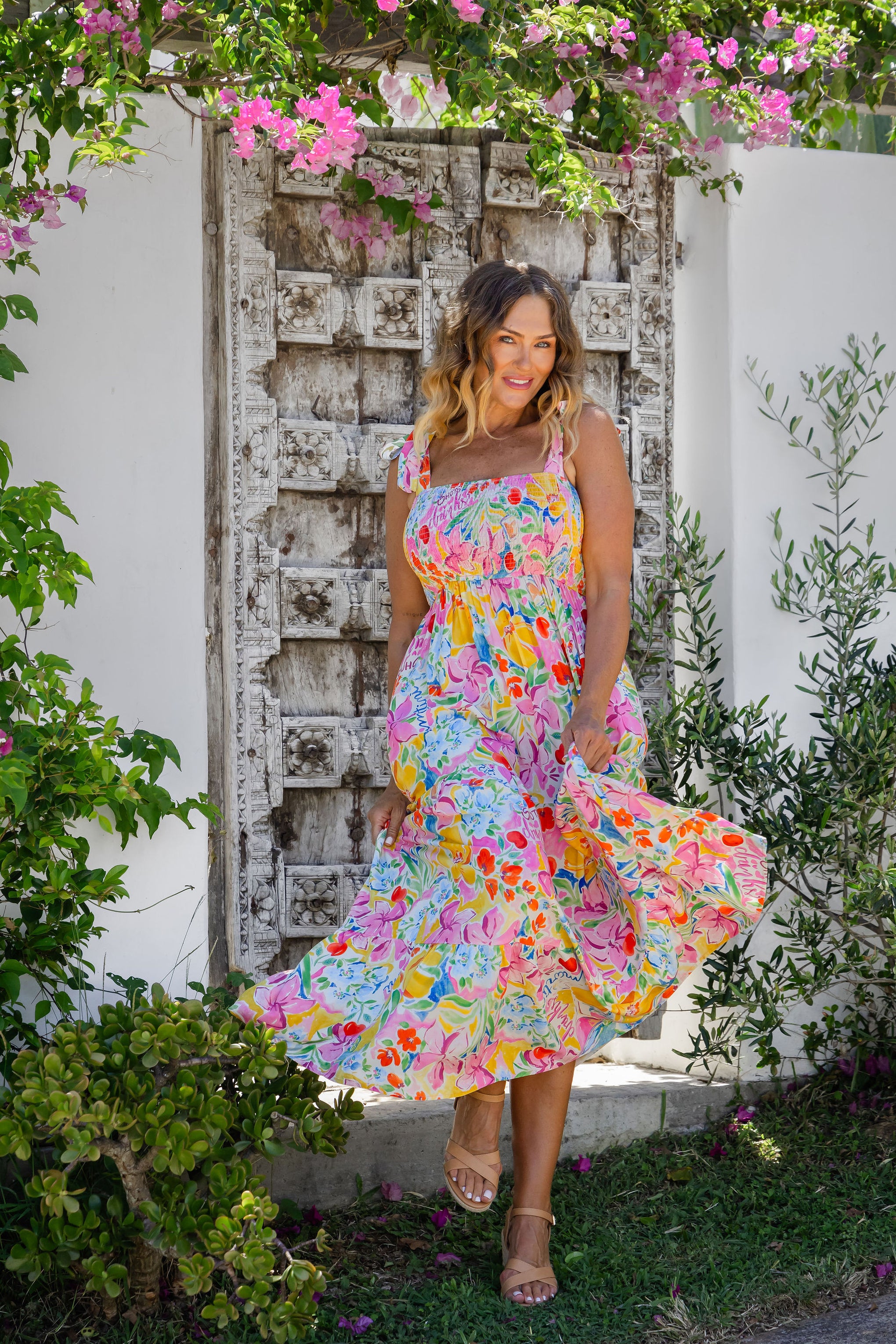 Tiana Maxi Dress in Vaycay Vibes