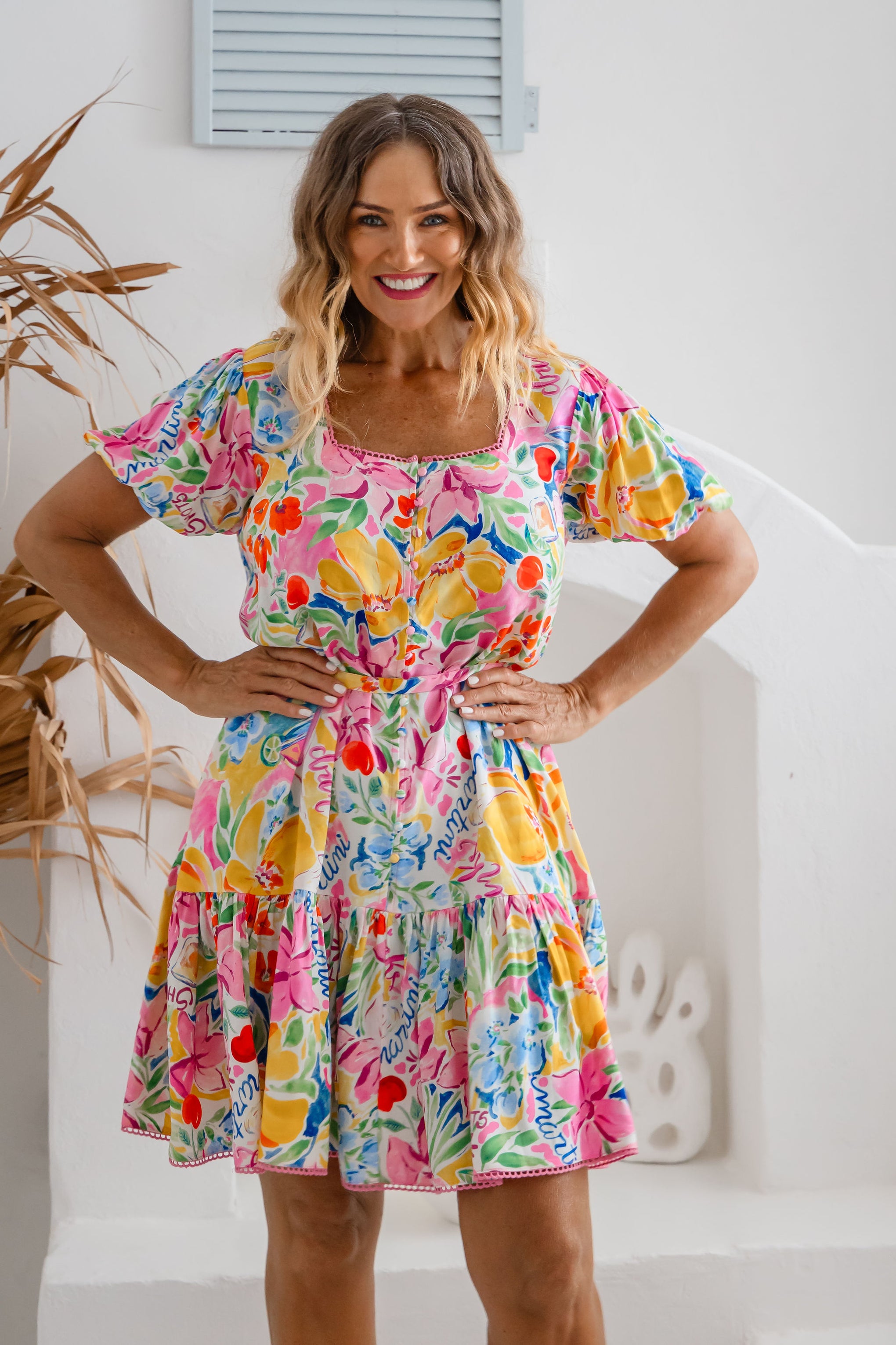 Gia Dress in Vaycay Vibes