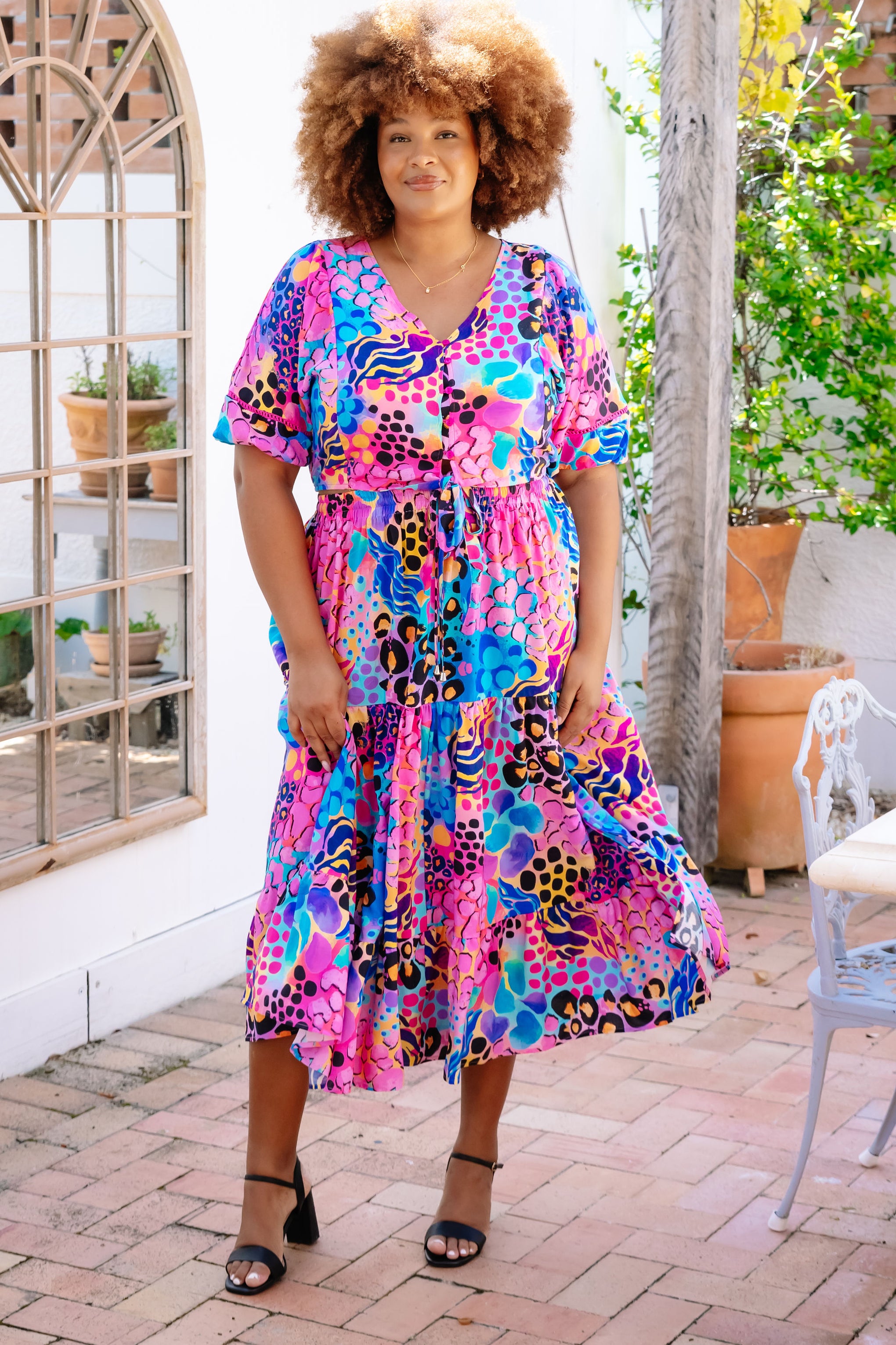 Penelope Blouse in Xanadu by Kasey Rainbow