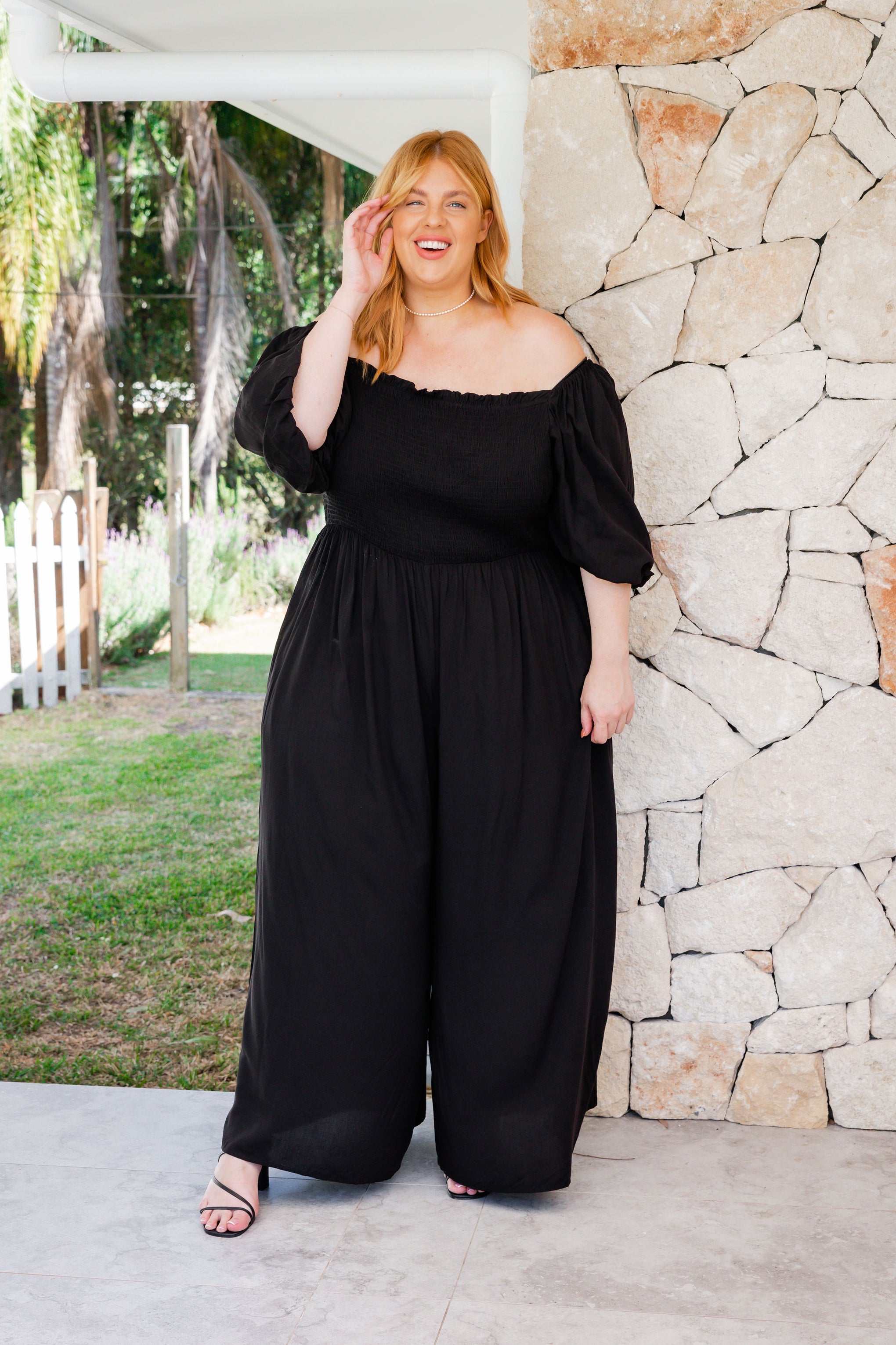 Emily Jumpsuit in Black