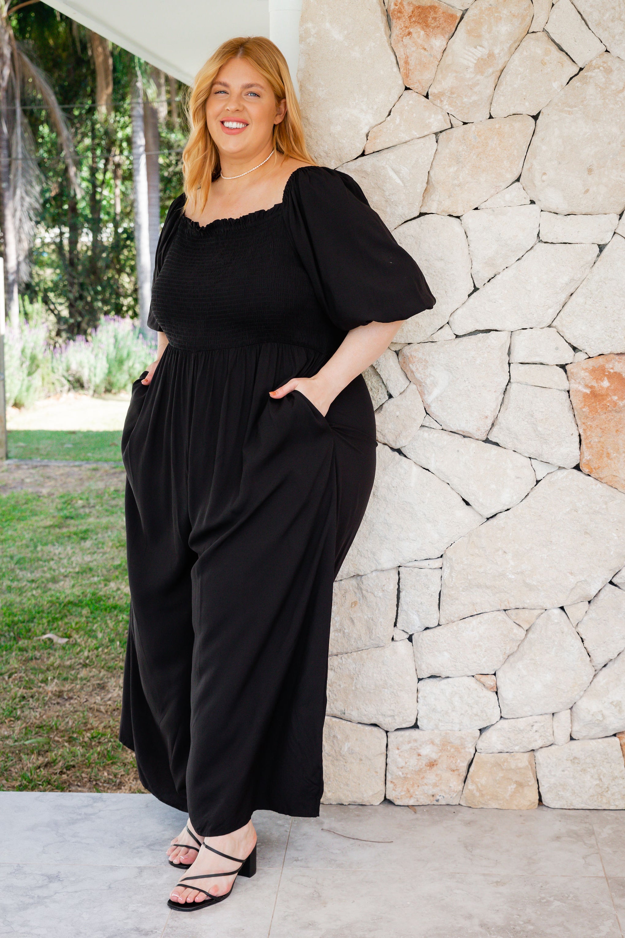 Emily Jumpsuit in Black