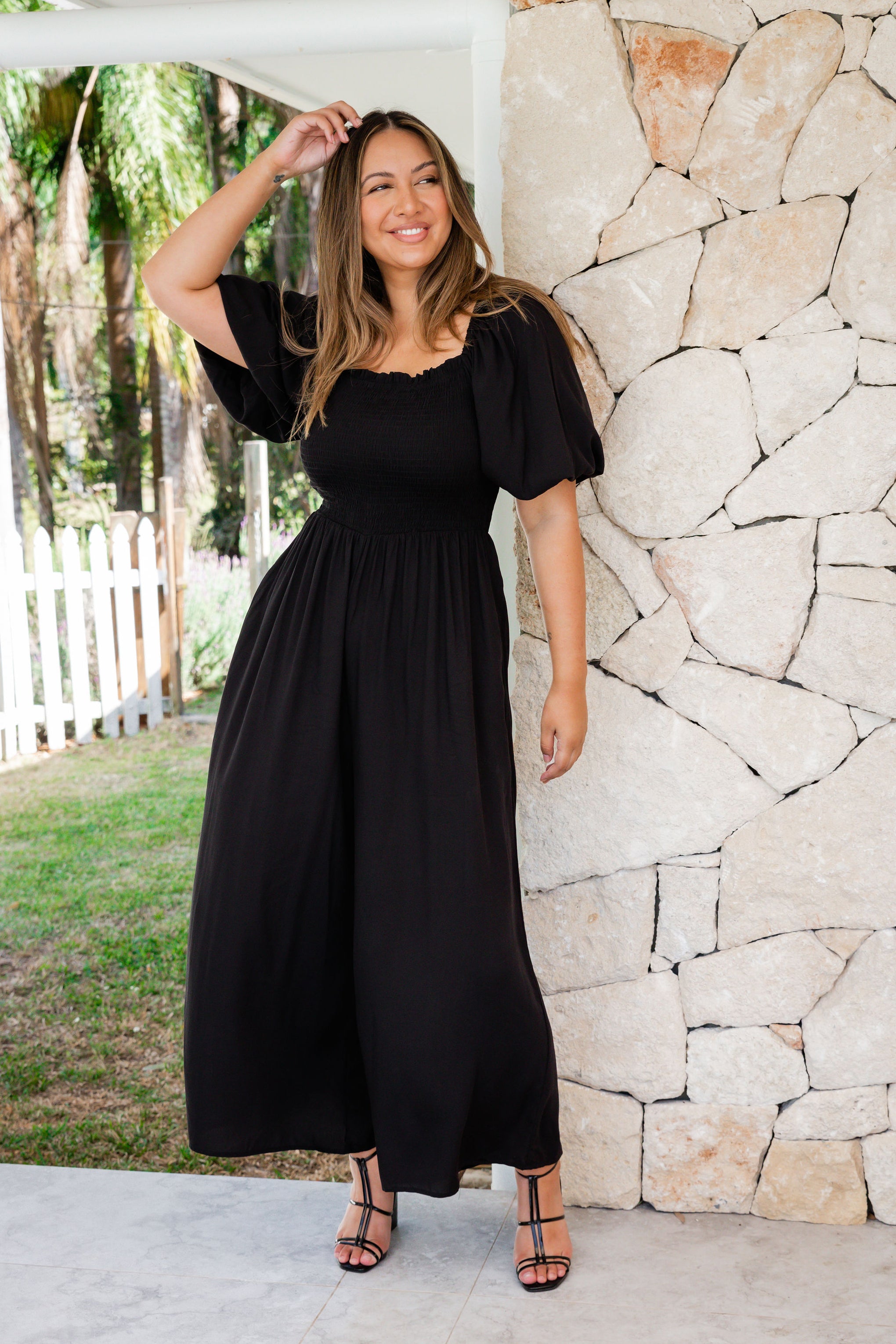 Emily Jumpsuit in Black