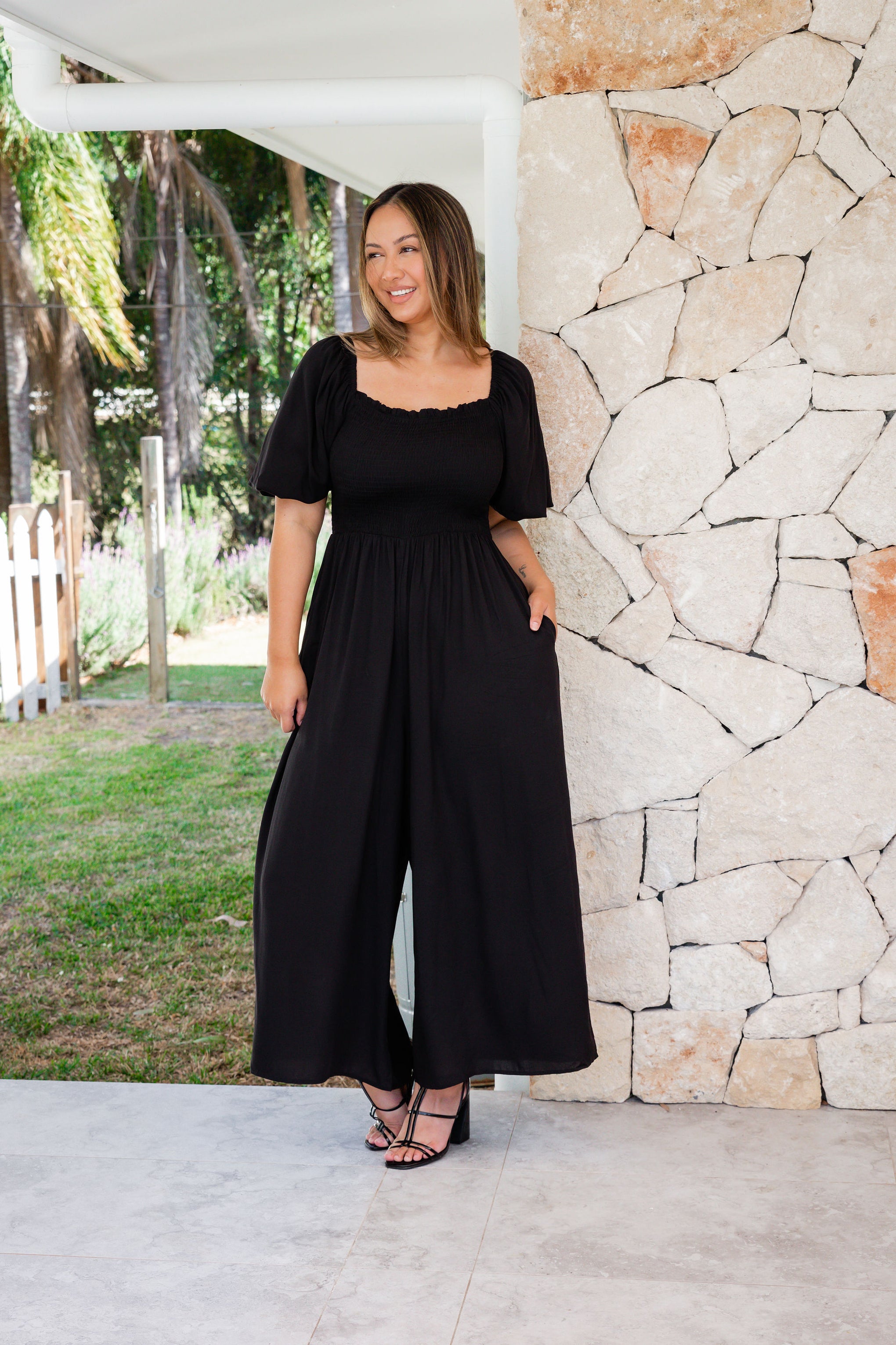 Emily Jumpsuit in Black