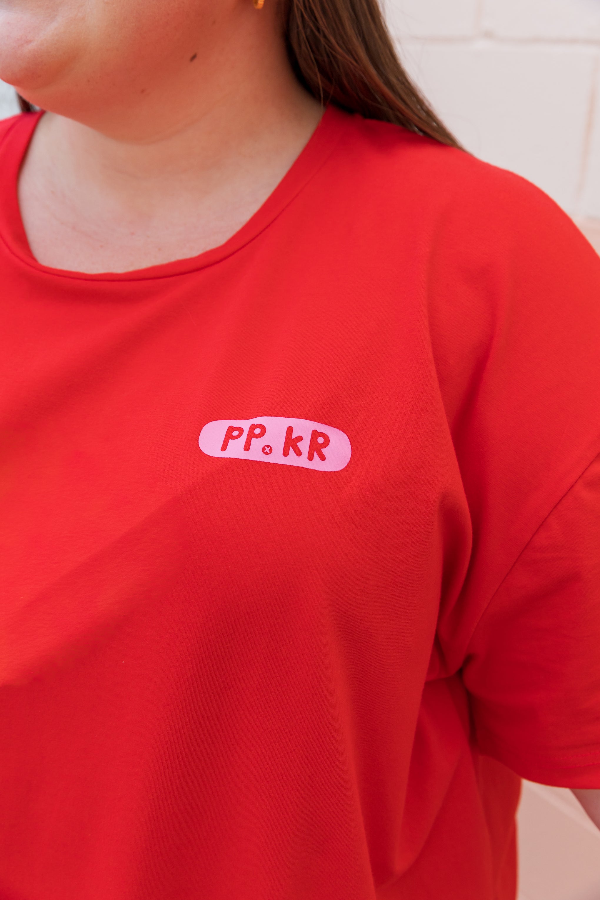 Alfie Oversized T-Shirt in Jingle Jangle by Kasey Rainbow