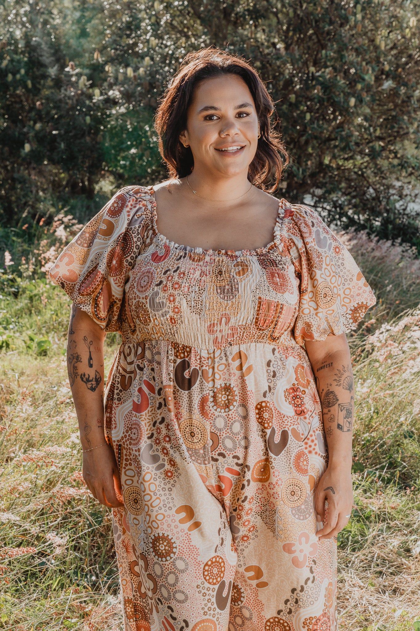Stelle Jumpsuit in Rise and Bloom