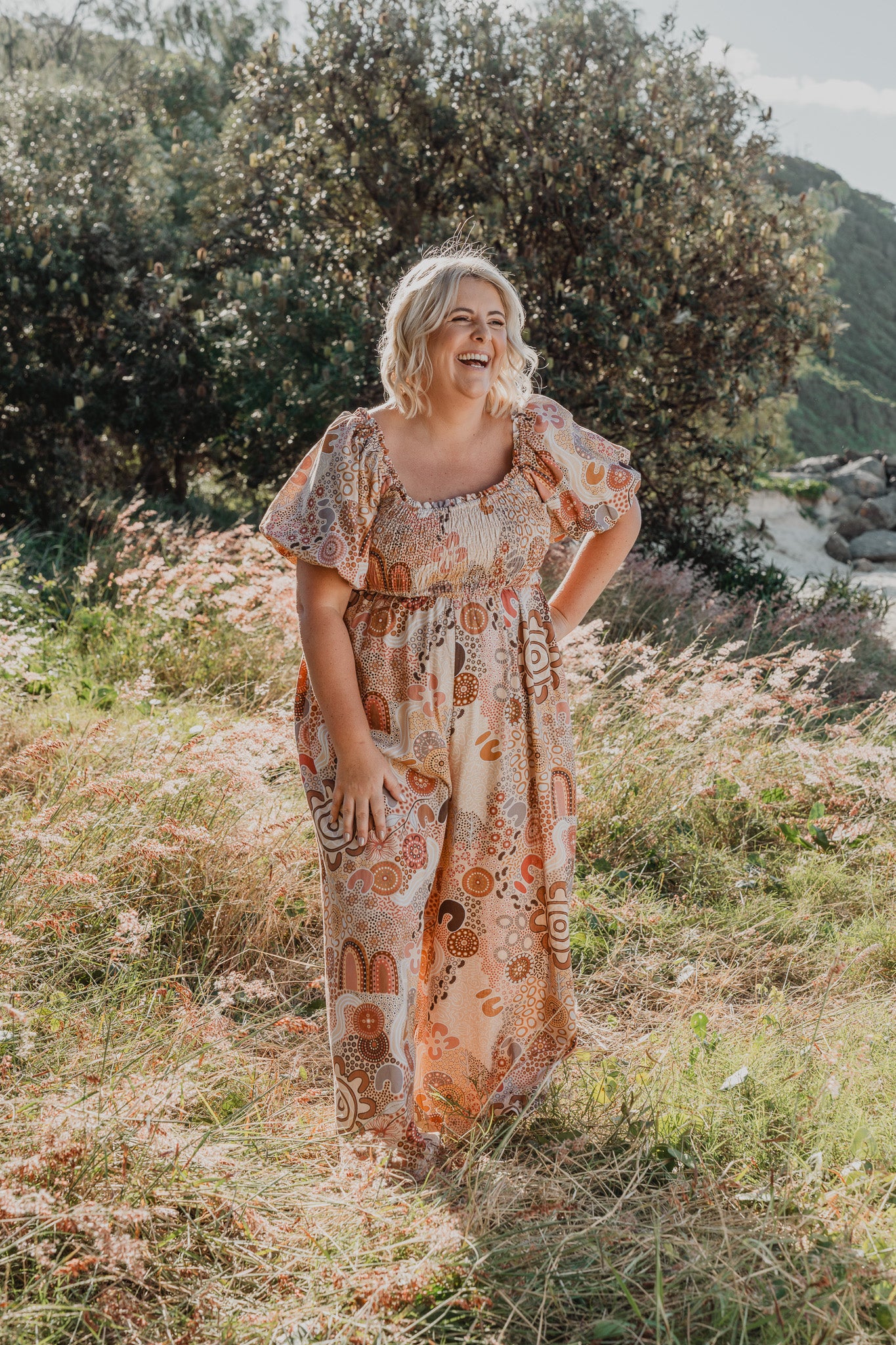 Stelle Jumpsuit in Rise and Bloom