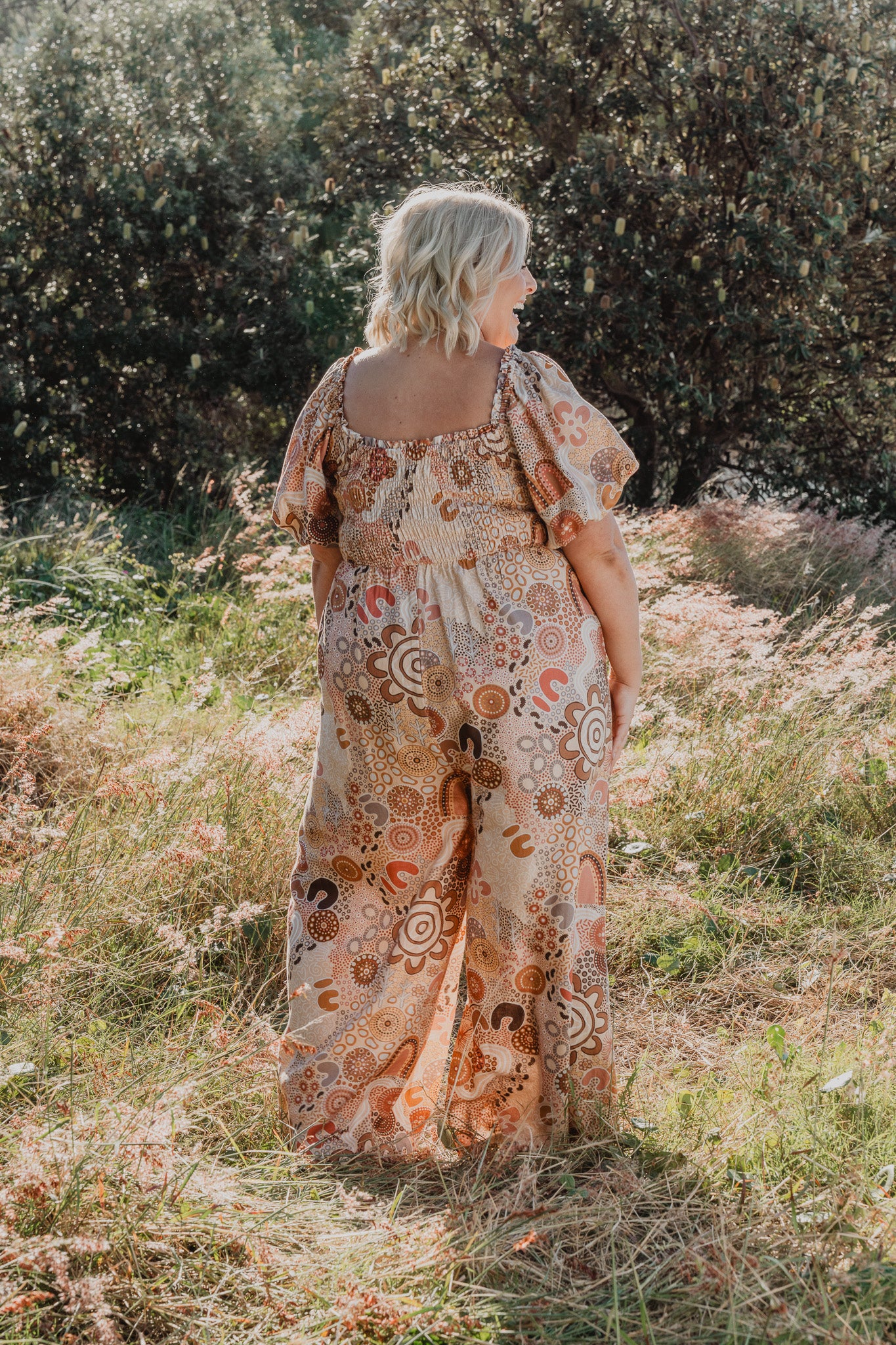 Stelle Jumpsuit in Rise and Bloom