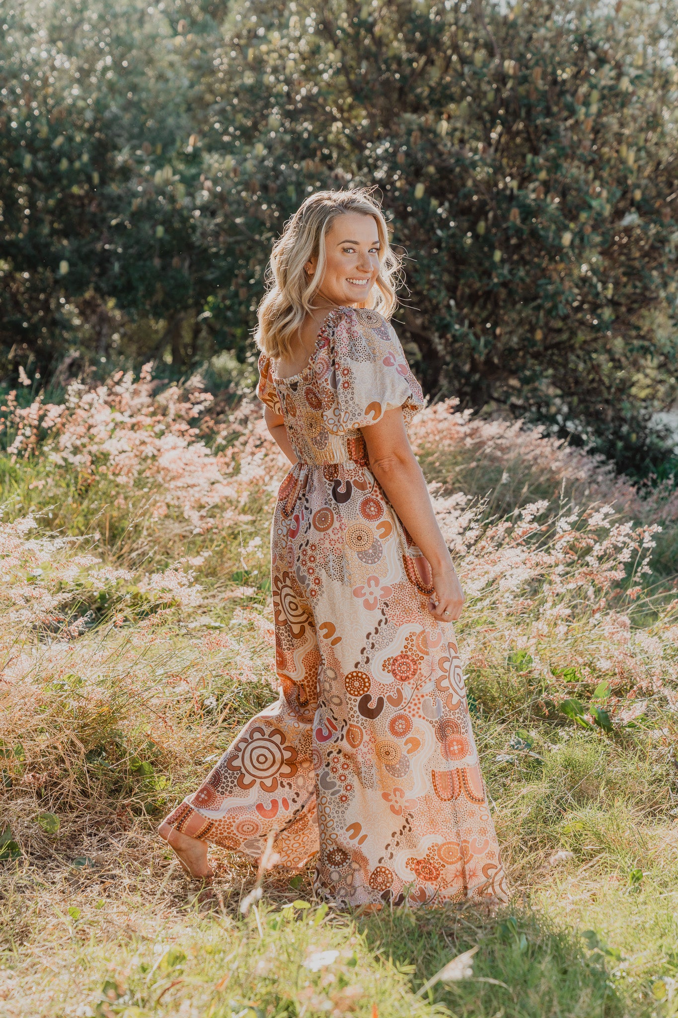 Stelle Jumpsuit in Rise and Bloom