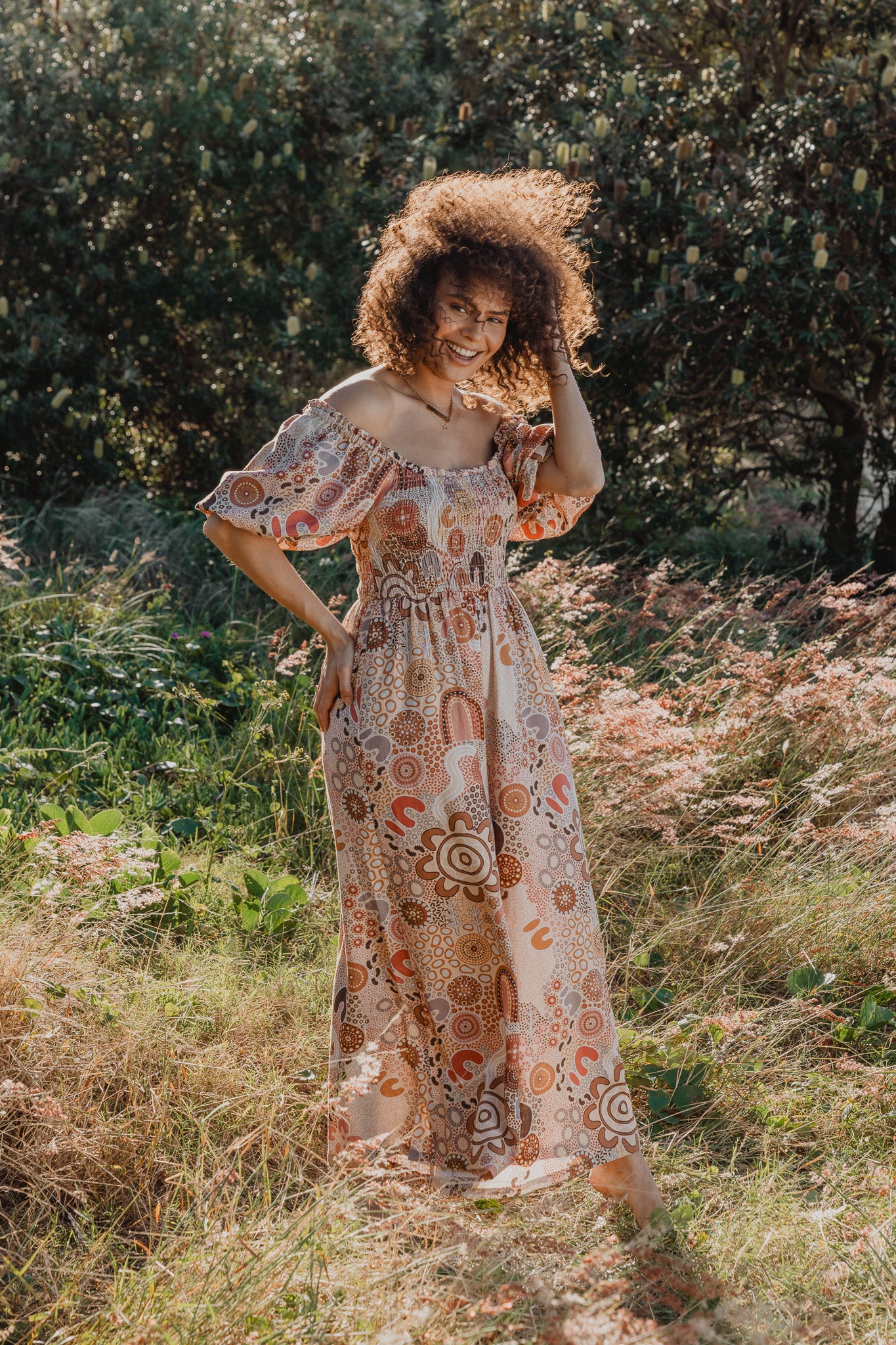 Stelle Jumpsuit in Rise and Bloom