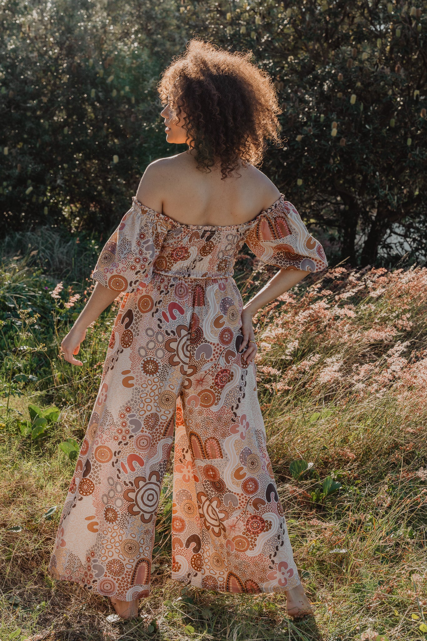 Stelle Jumpsuit in Rise and Bloom