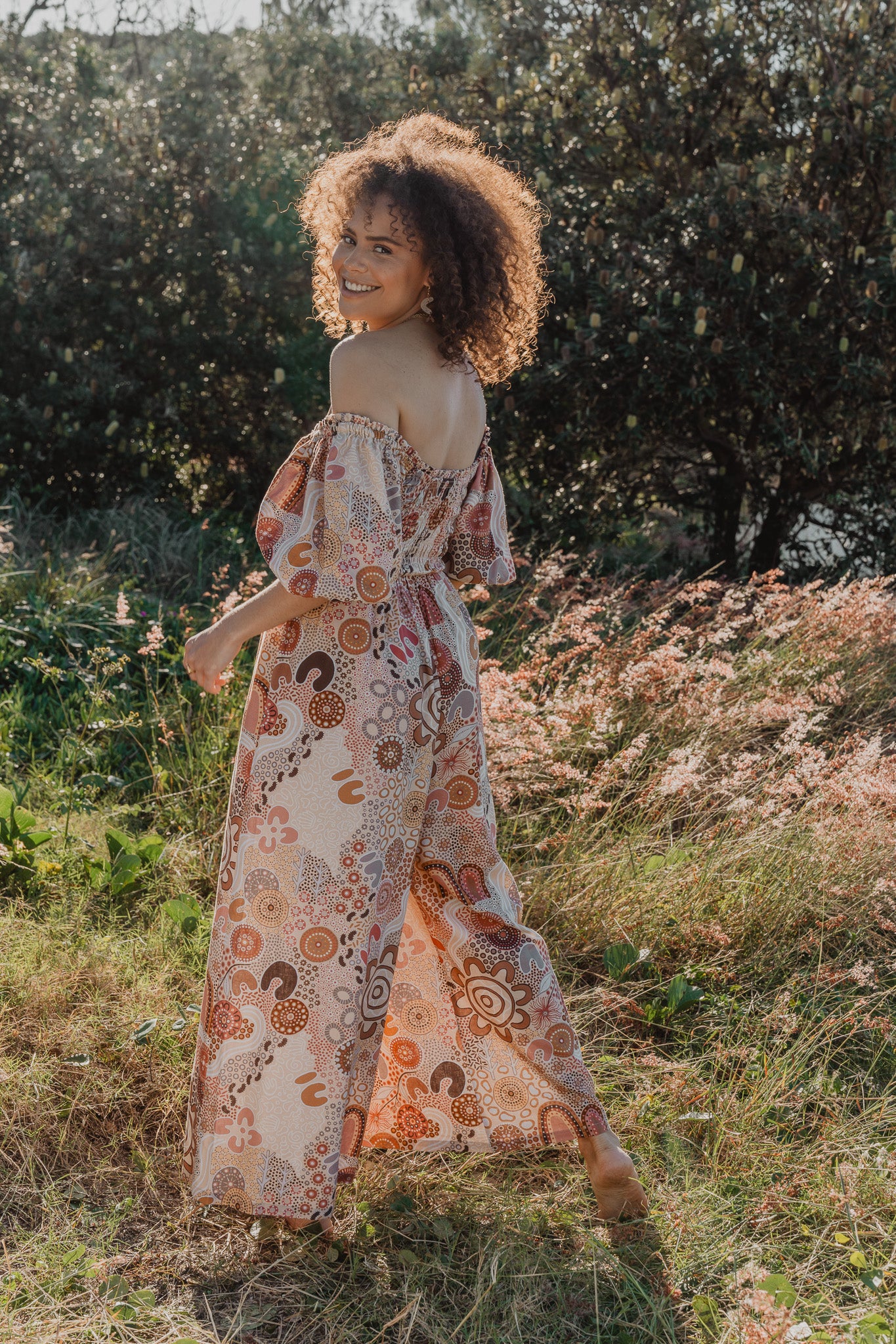 Stelle Jumpsuit in Rise and Bloom