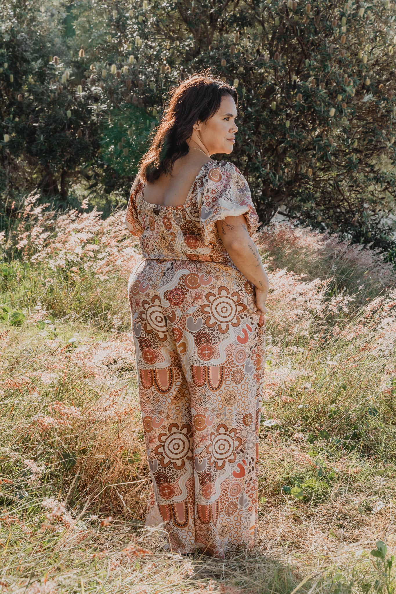 Stelle Jumpsuit in Rise and Bloom
