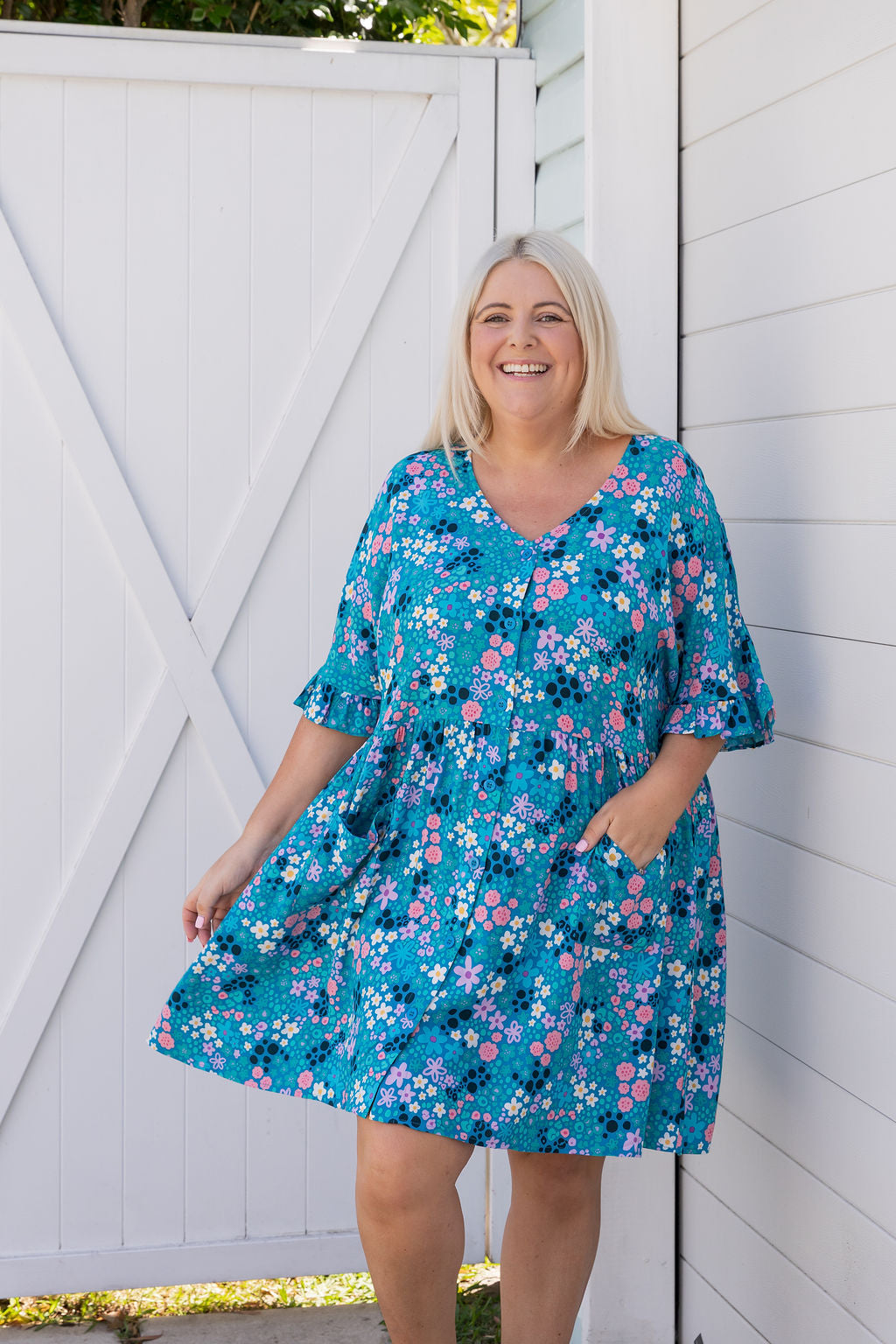 Divine Dress in Itsy Bitsy by Kasey Rainbow
