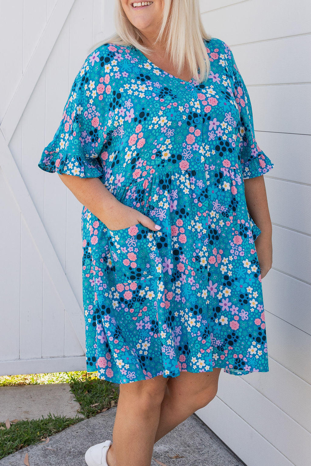 Divine Dress in Itsy Bitsy by Kasey Rainbow