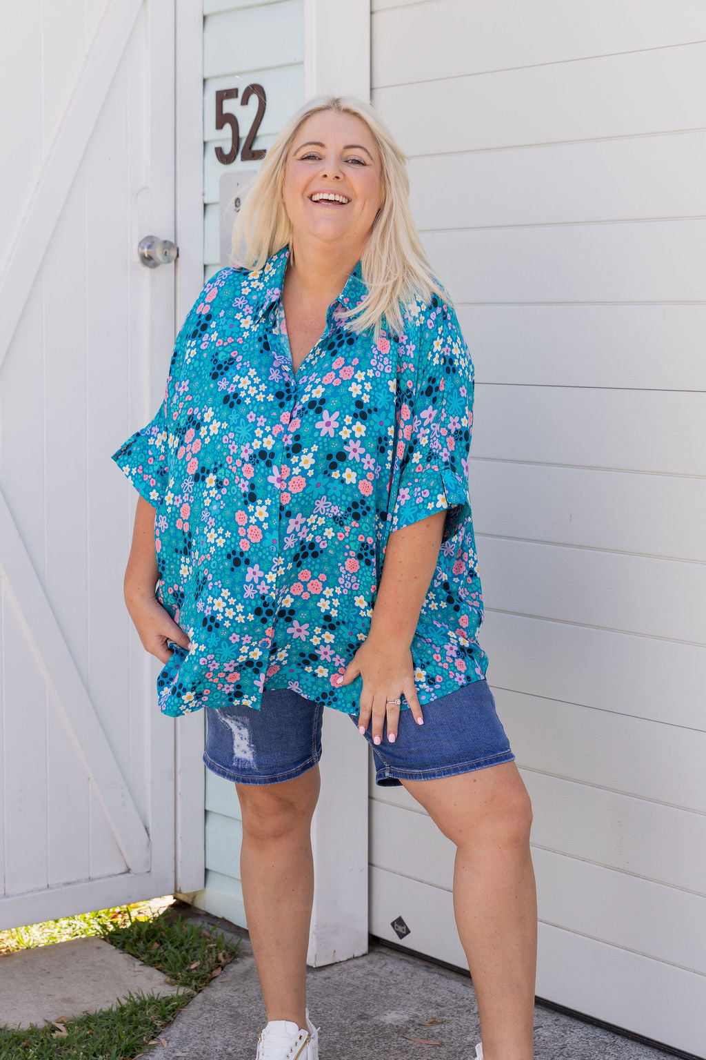 Tammin Shirt in Itsy Bitsy by Kasey Rainbow