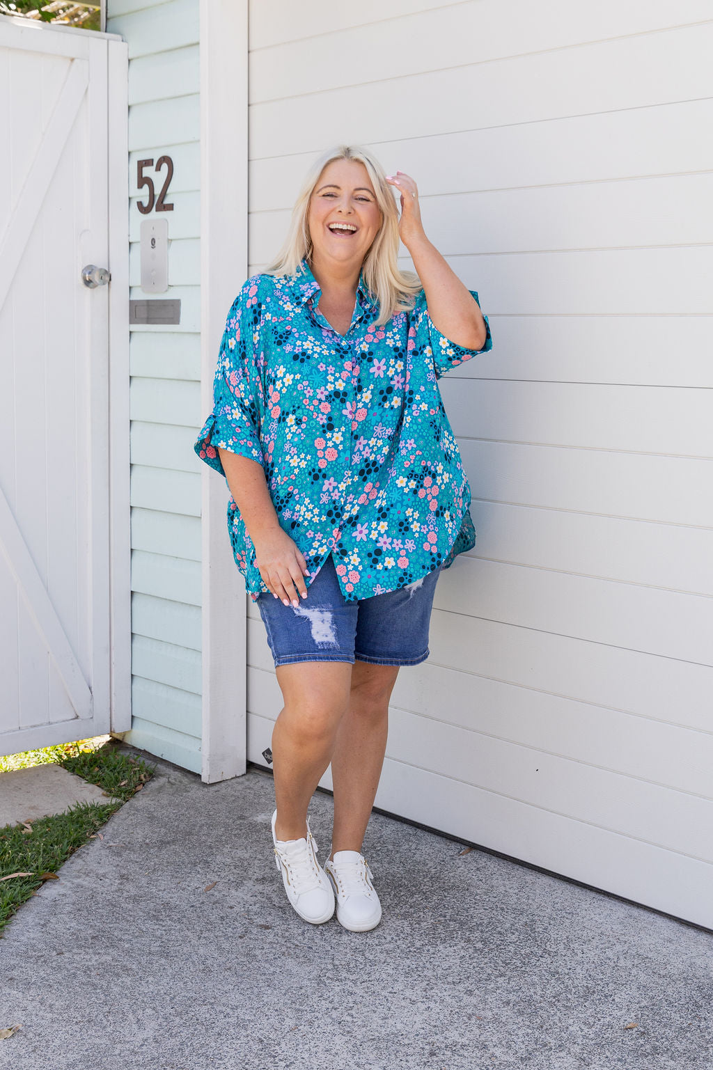 Tammin Shirt in Itsy Bitsy by Kasey Rainbow