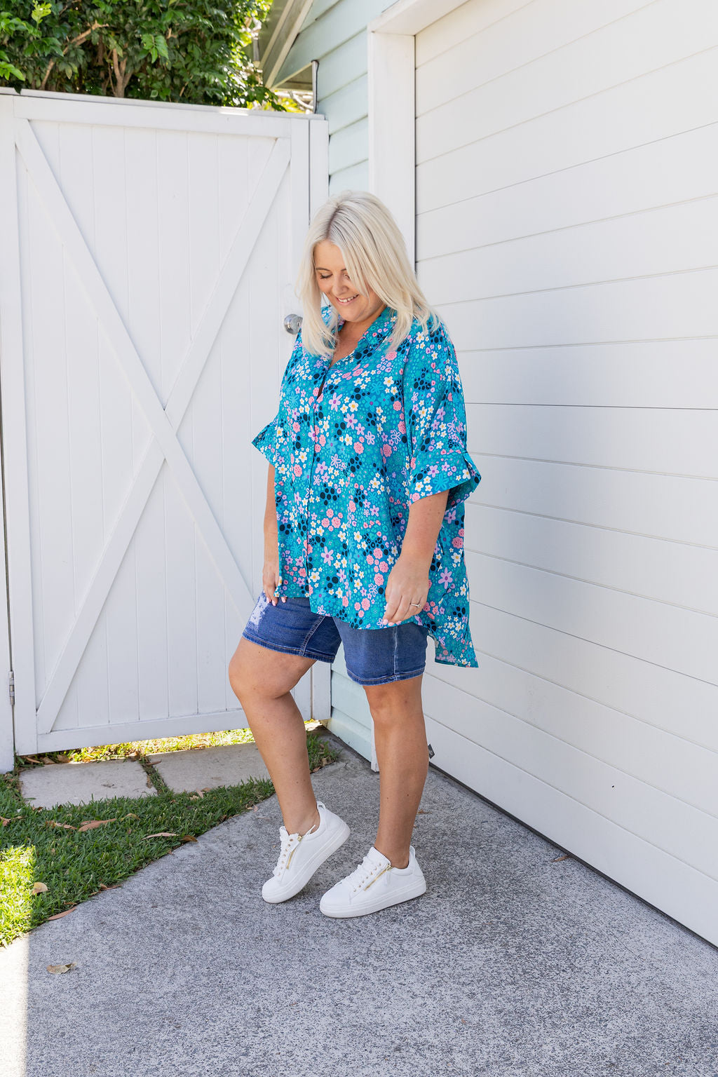 Tammin Shirt in Itsy Bitsy by Kasey Rainbow