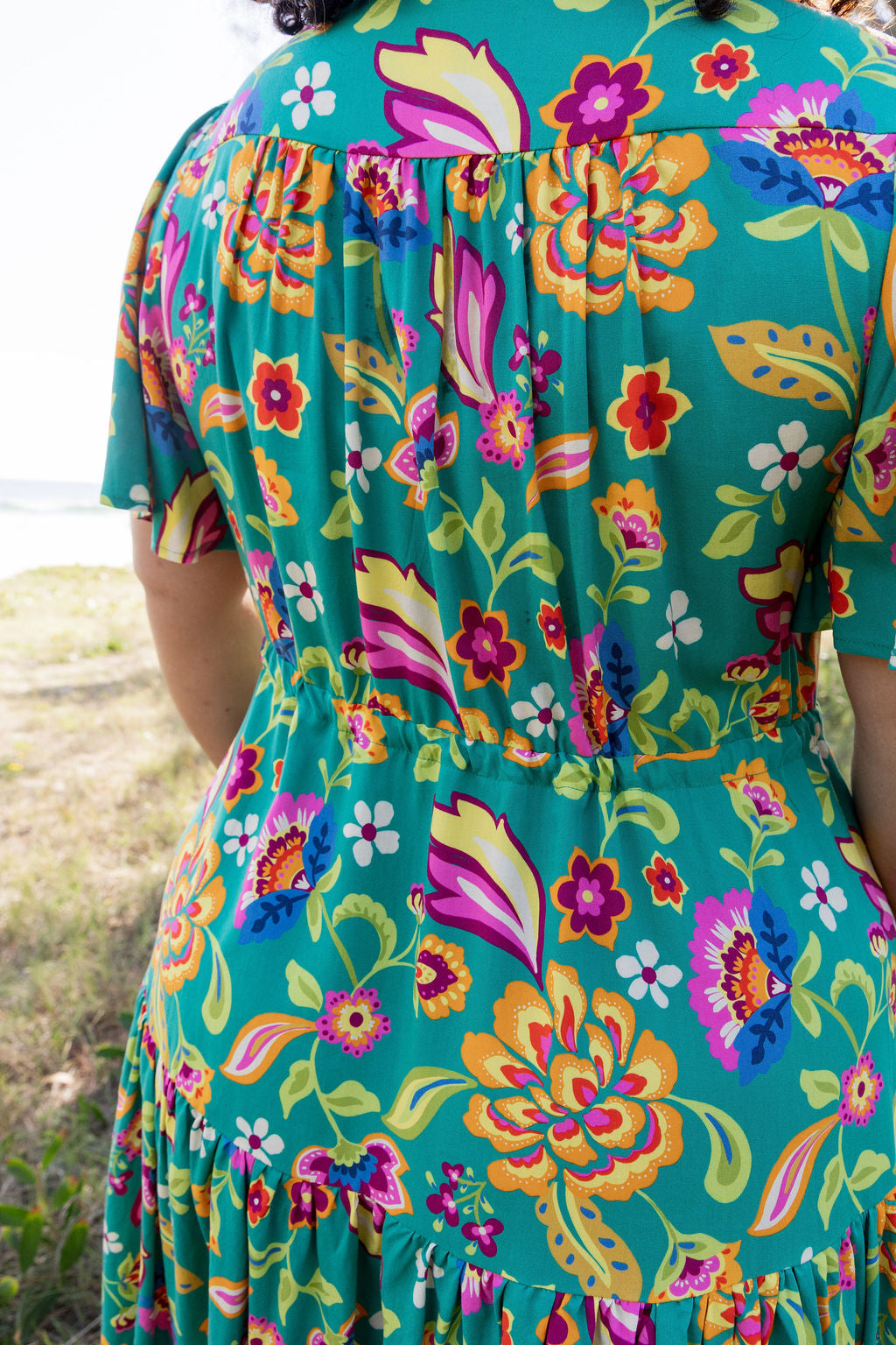 Esmae Dress in Emerald Dreams
