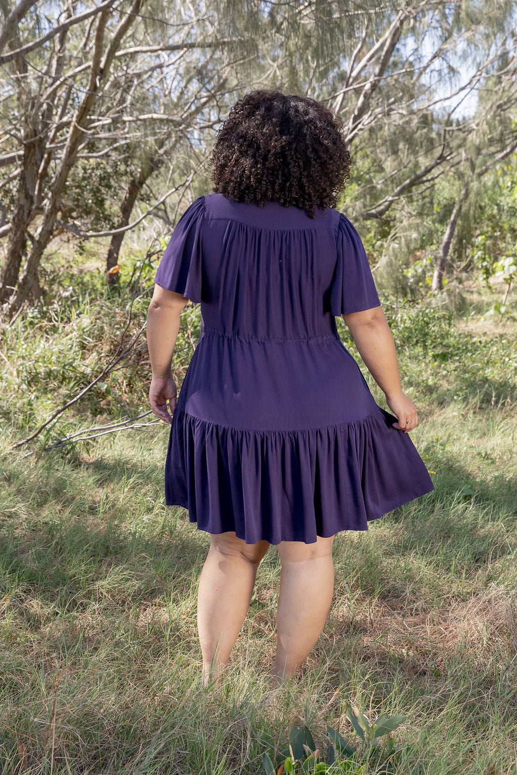 Esmae Dress in Midnight