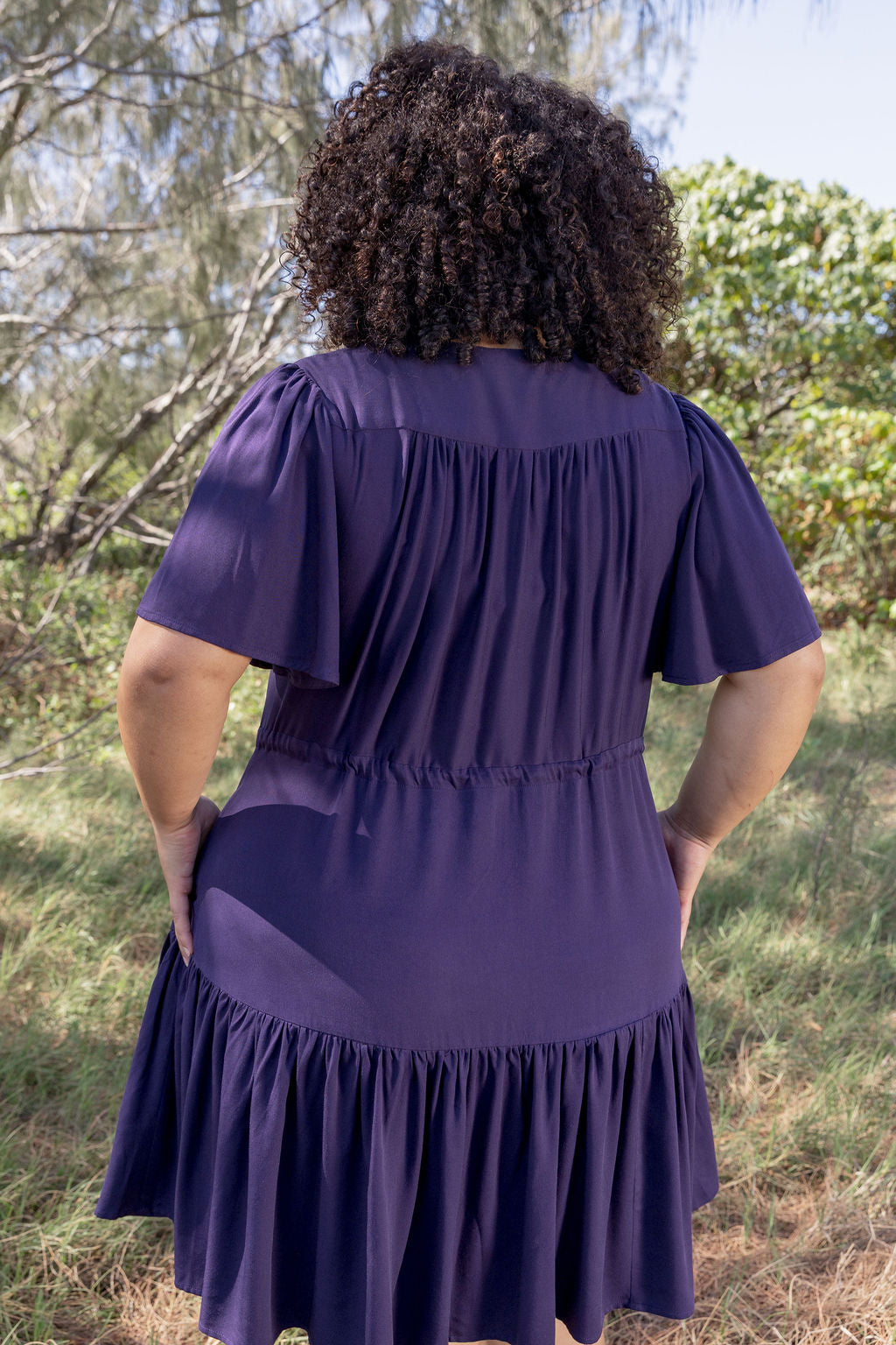 Esmae Dress in Midnight