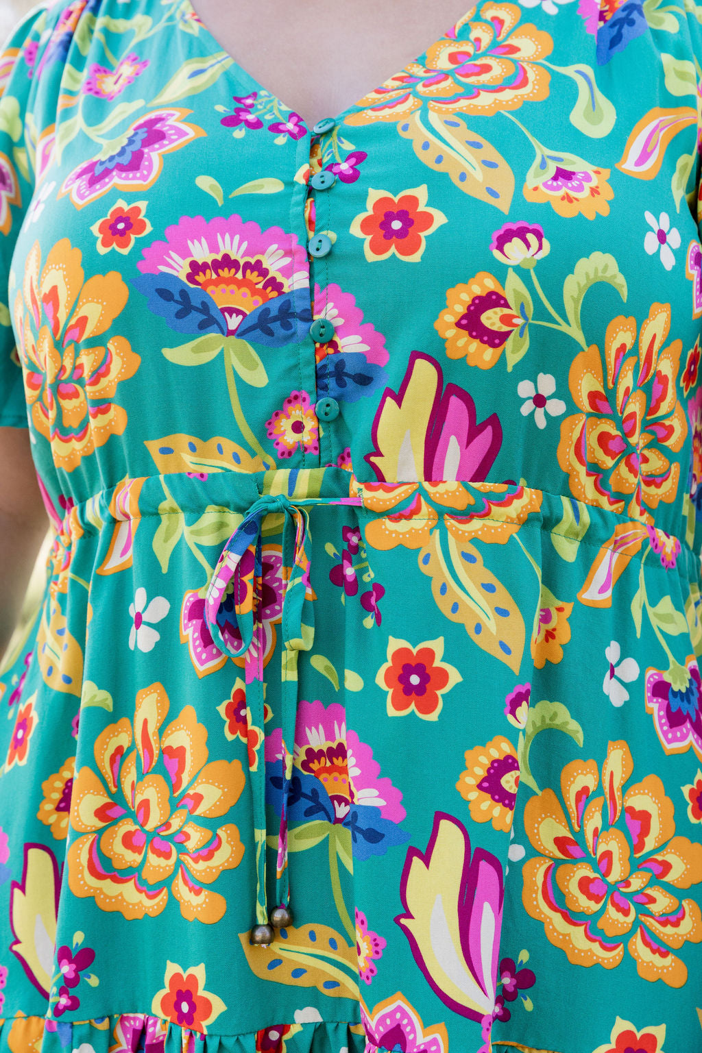 Esmae Dress in Emerald Dreams