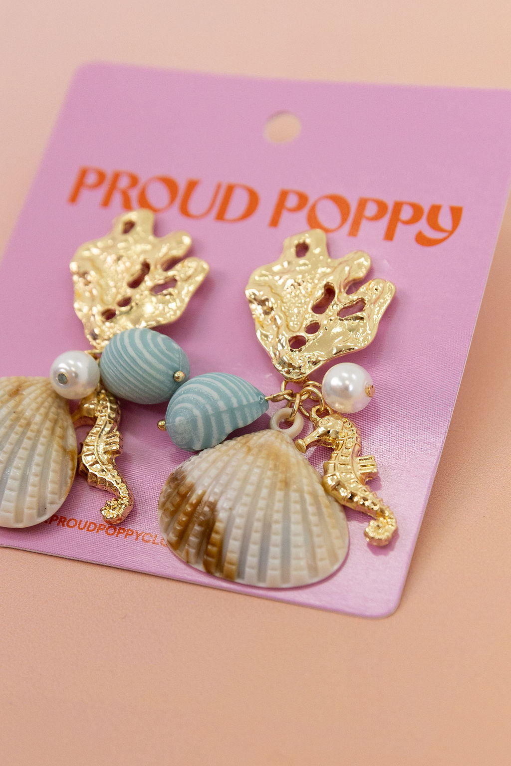 Under The Sea Drop Earrings