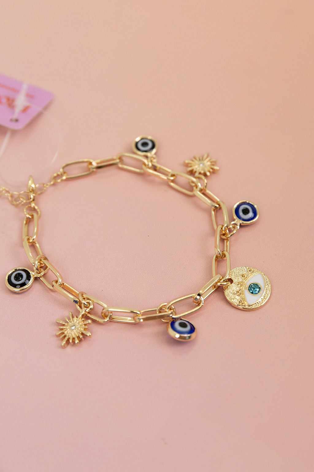 Evil Eye Charm Bracelet