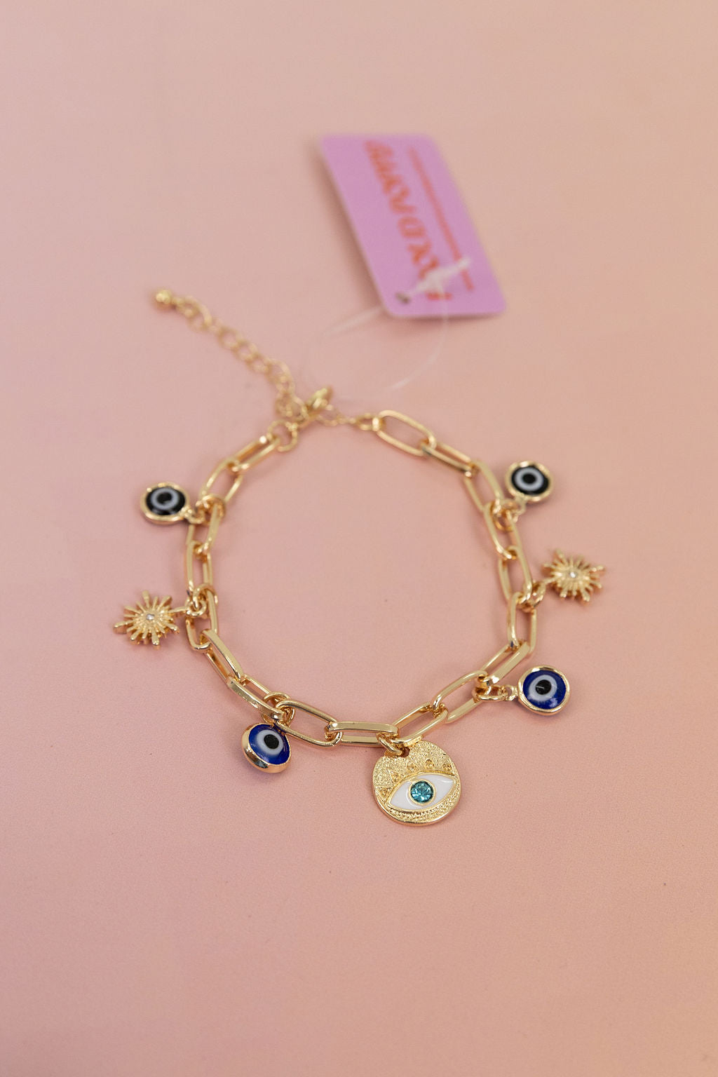 Evil Eye Charm Bracelet