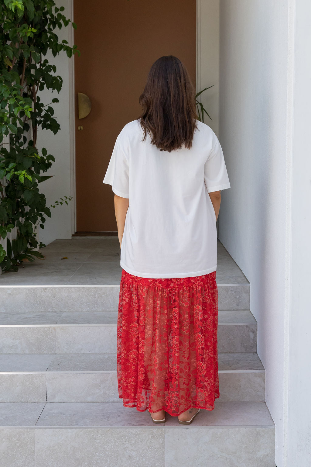 Zadi Relaxed Tee in Bows