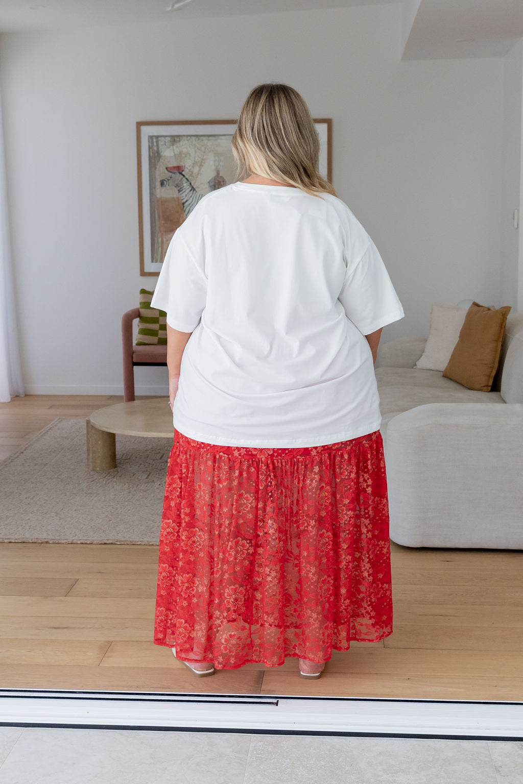 Zadi Relaxed Tee in Bows