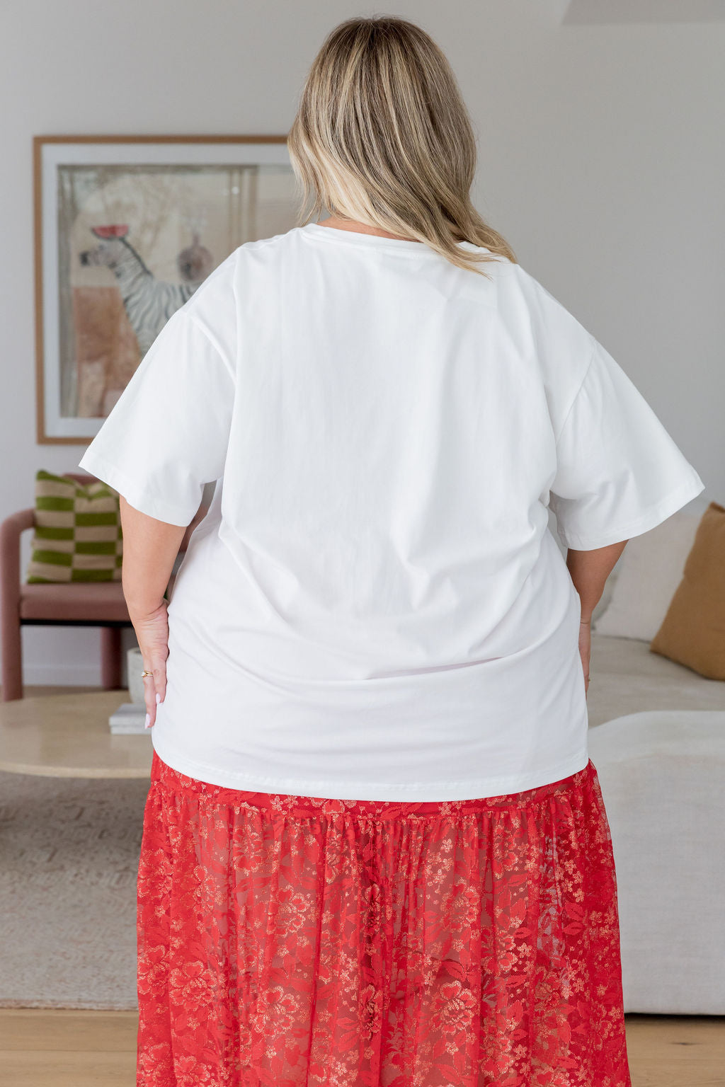 Zadi Relaxed Tee in Bows