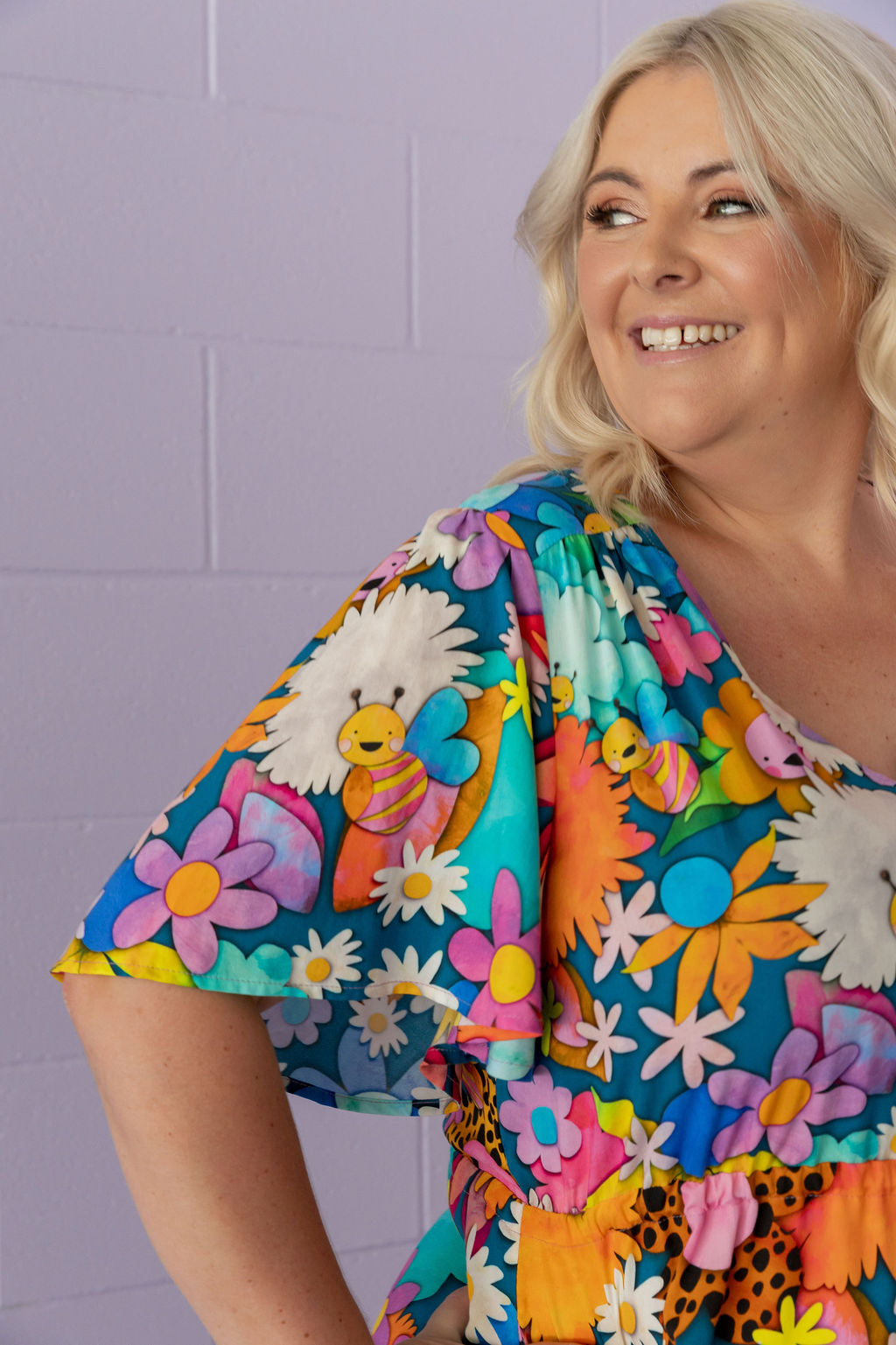 Bonnie Maxi Dress in Kutopia Floral by Kasey Rainbow