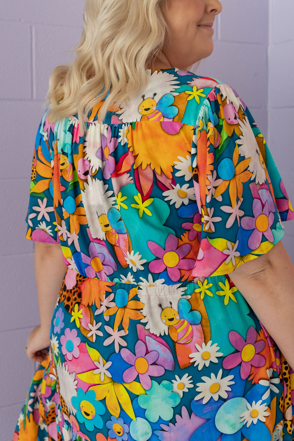 Bonnie Maxi Dress in Kutopia Floral by Kasey Rainbow