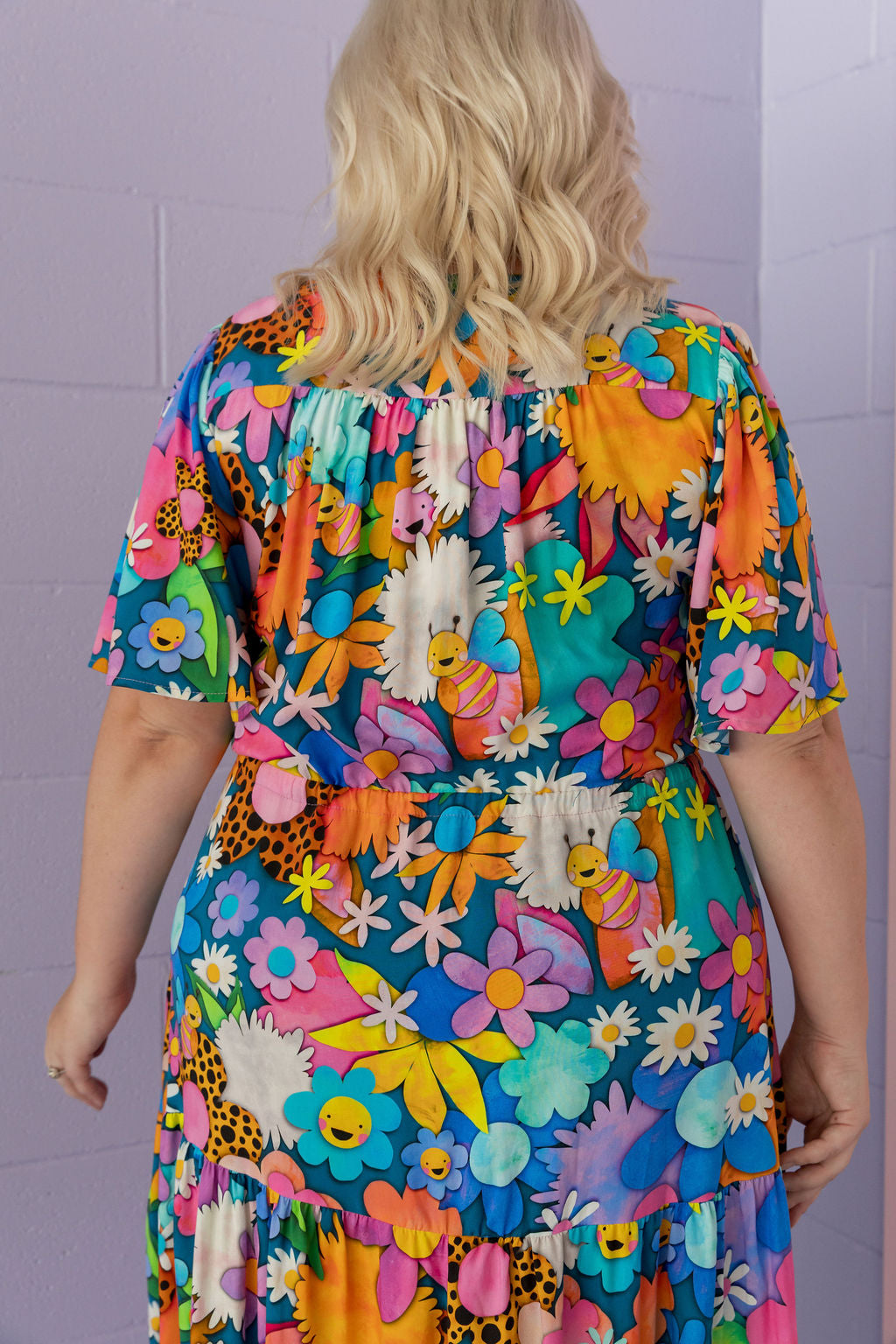 Bonnie Maxi Dress in Kutopia Floral by Kasey Rainbow