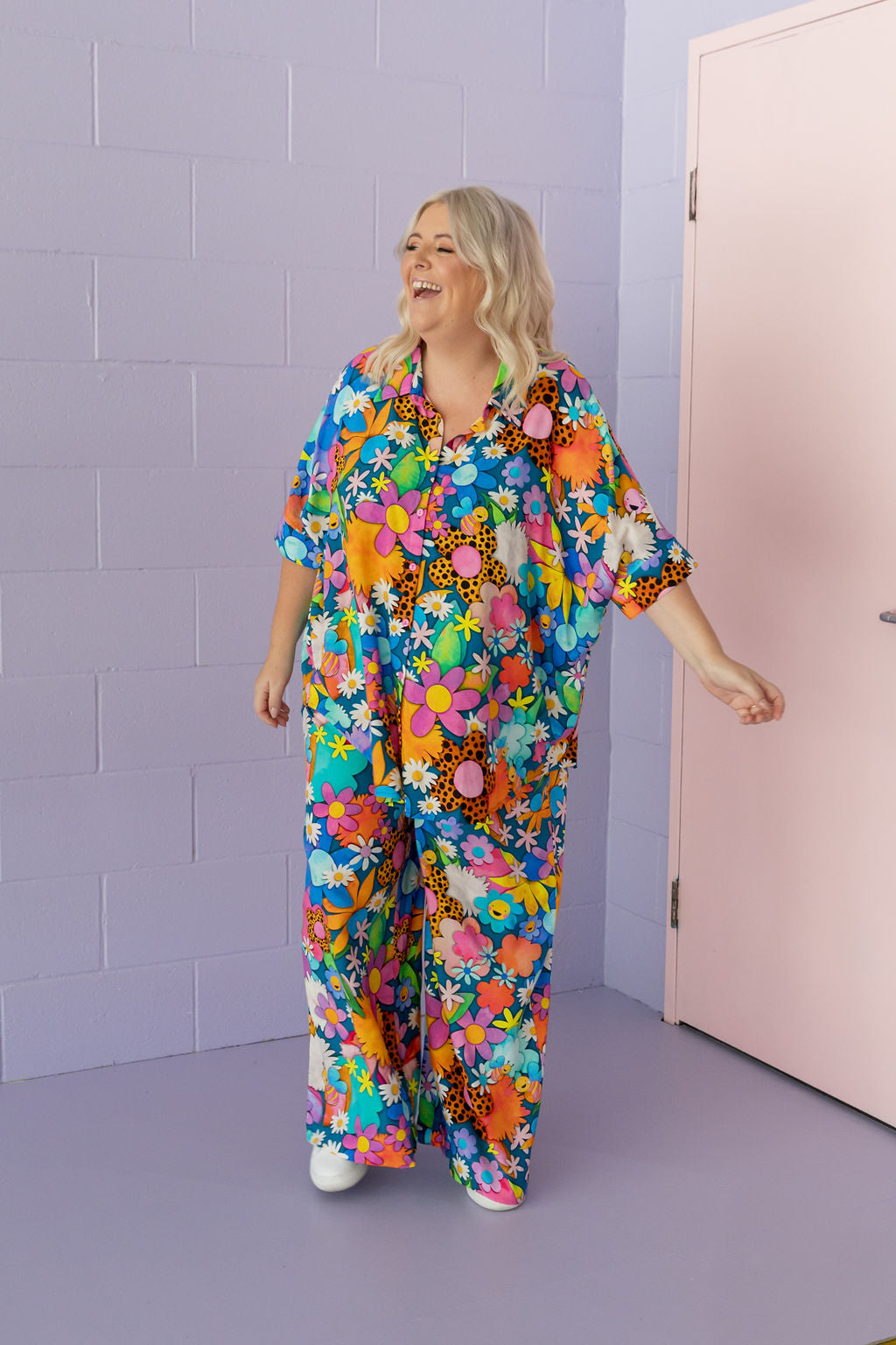 Tammin Shirt in Kutopia Floral by Kasey Rainbow