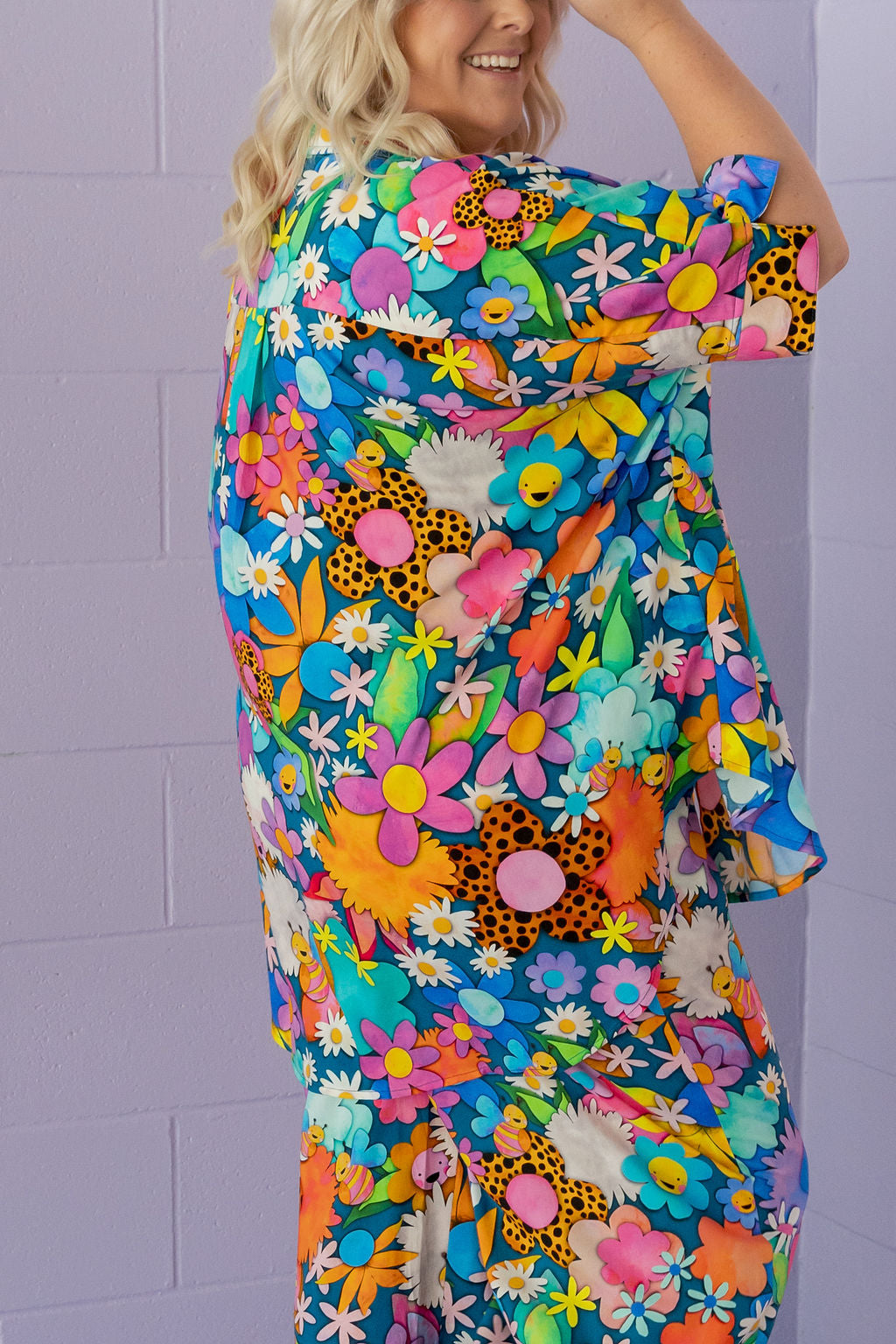 Tammin Shirt in Kutopia Floral by Kasey Rainbow