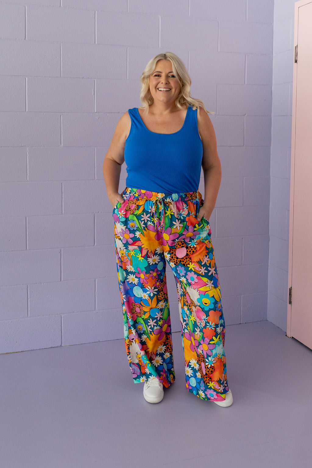 Gina Pant in Kutopia Floral by Kasey Rainbow
